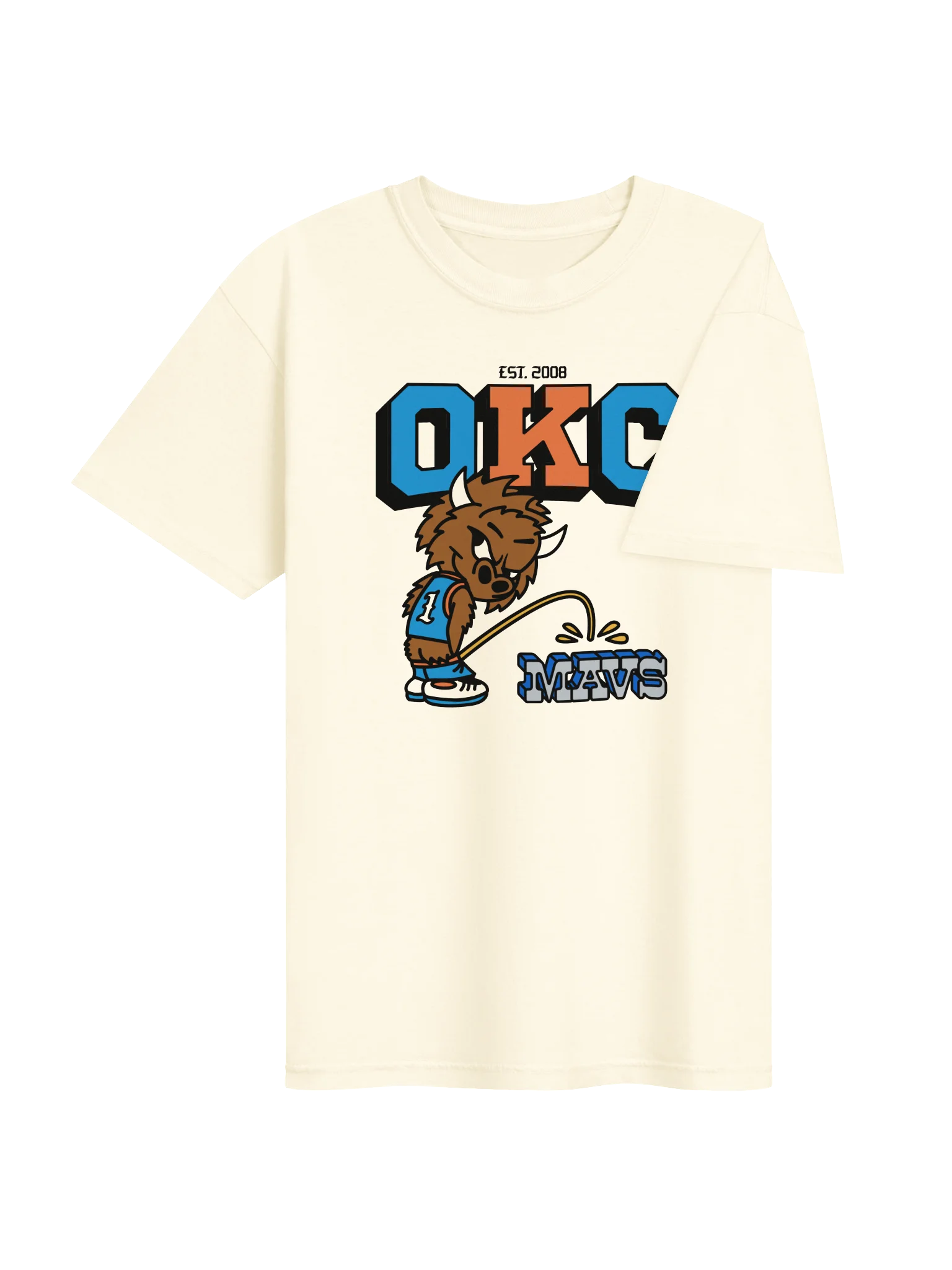 Take a Leak OKC vs. Mavs Tee product image (7)