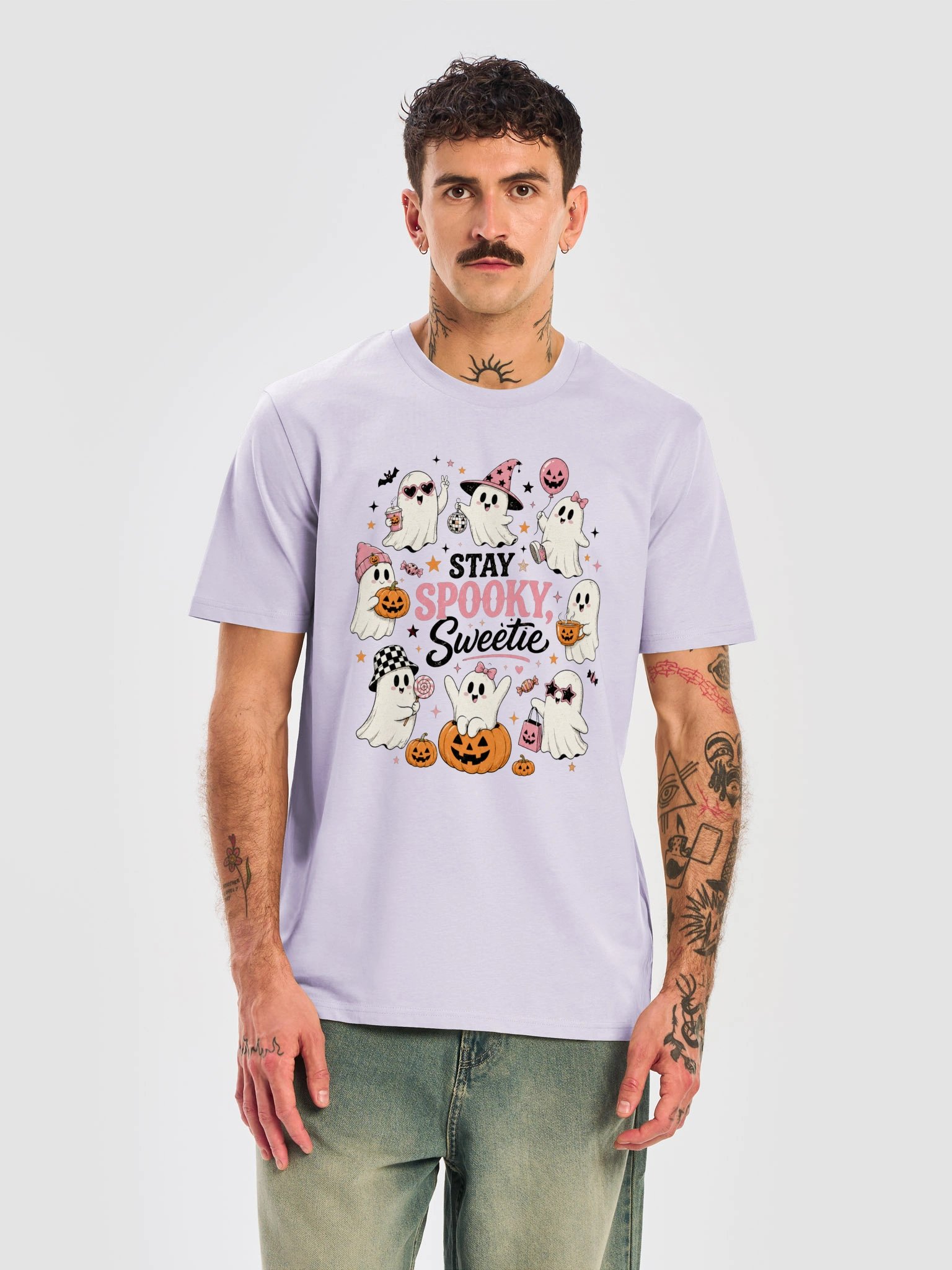 Stay Spooky Sweetie Ghost Halloween T-Shirt product image (24)