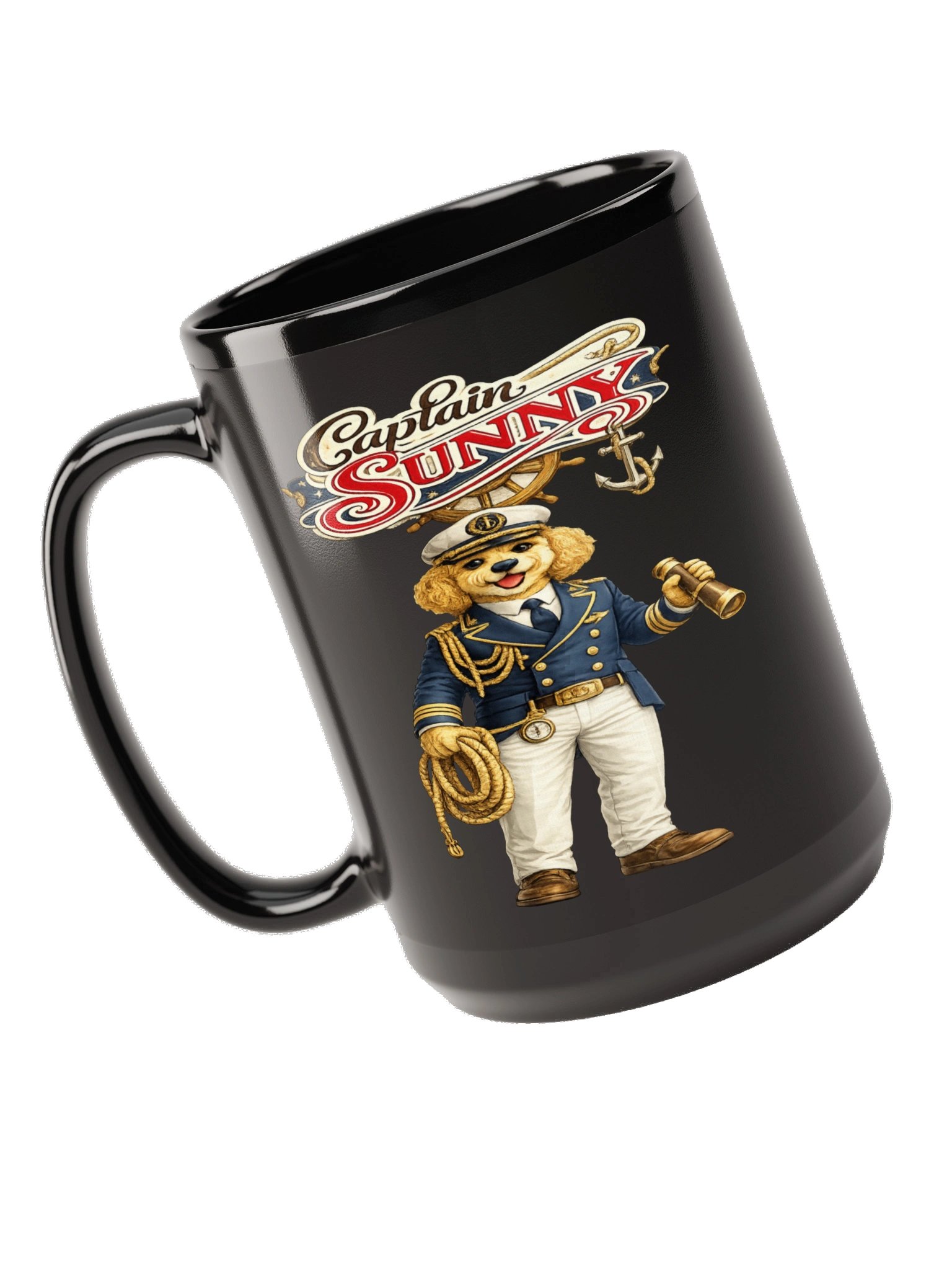Captain Sunny Stay Pawsitive Mug product image (5)