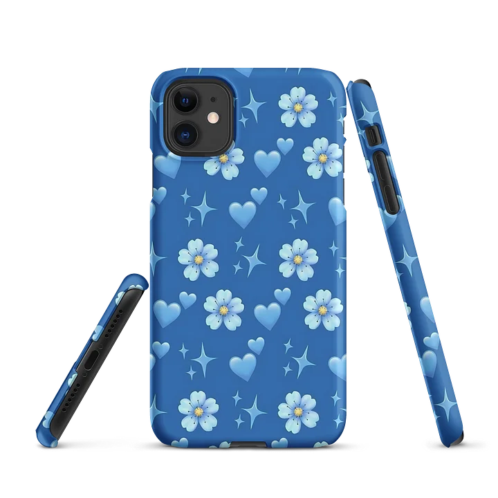 Blue Heart Snap Case for iPhone® product image (1)