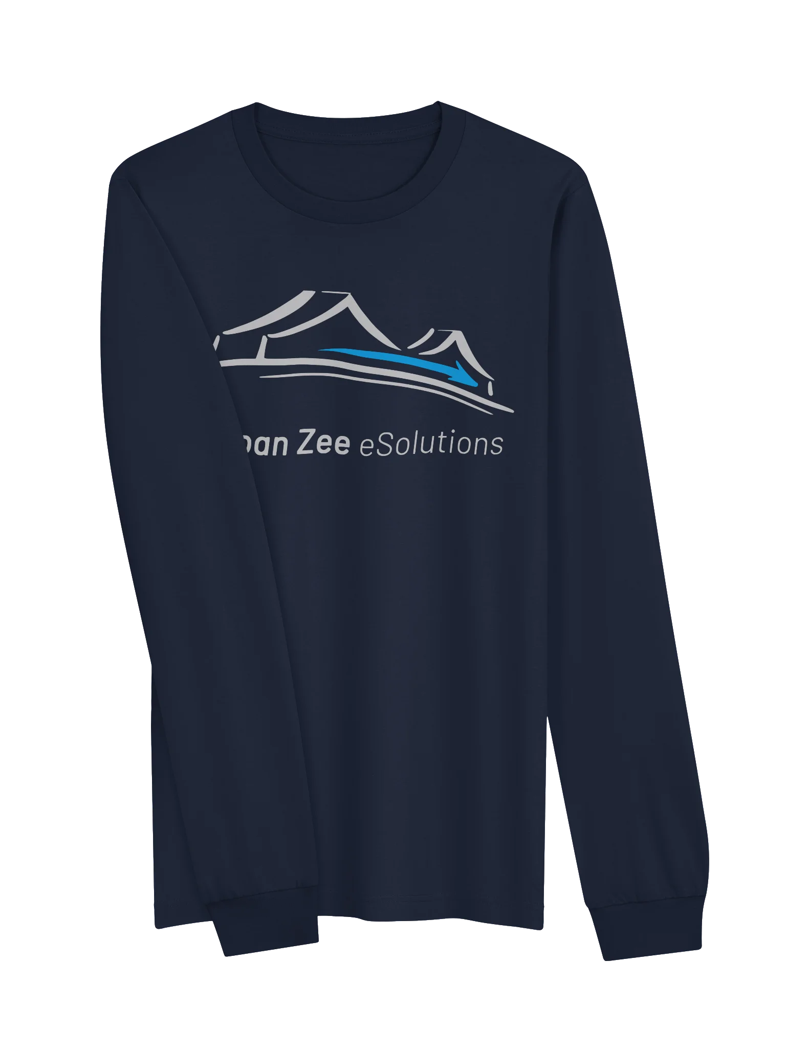 Tappan Zee eSolutions Logo Long Sleeve Tee product image (3)