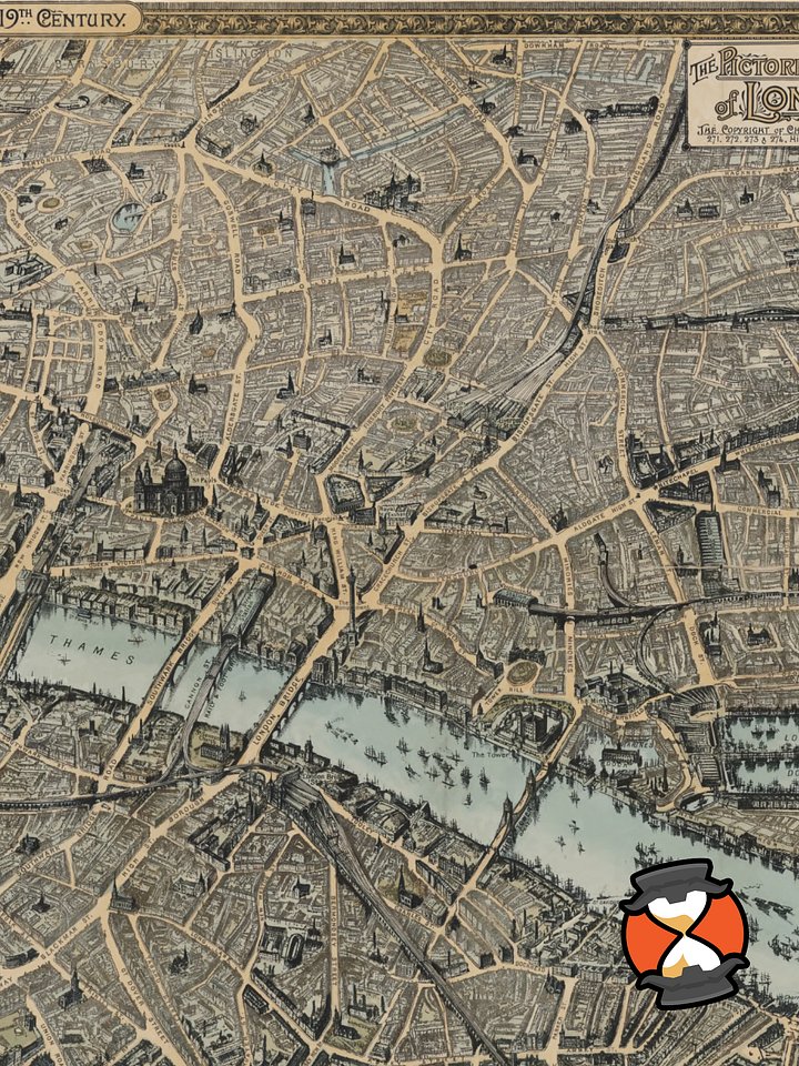 London 1892 (Canvas Print) product image (2)