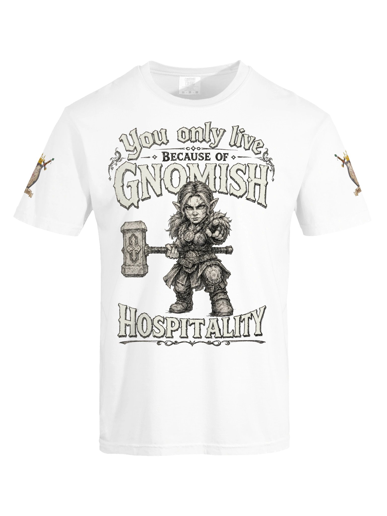 Gnomish Hospitality Tee product image (5)