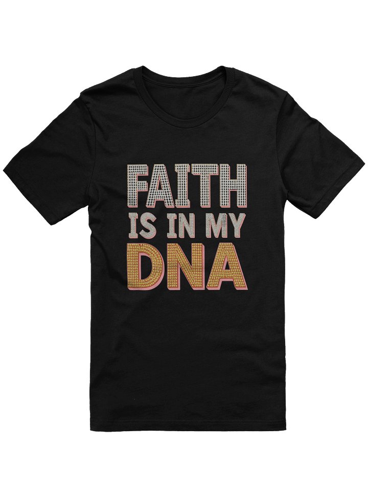 Diamond-Embellished Faith T-Shirt product image (1)