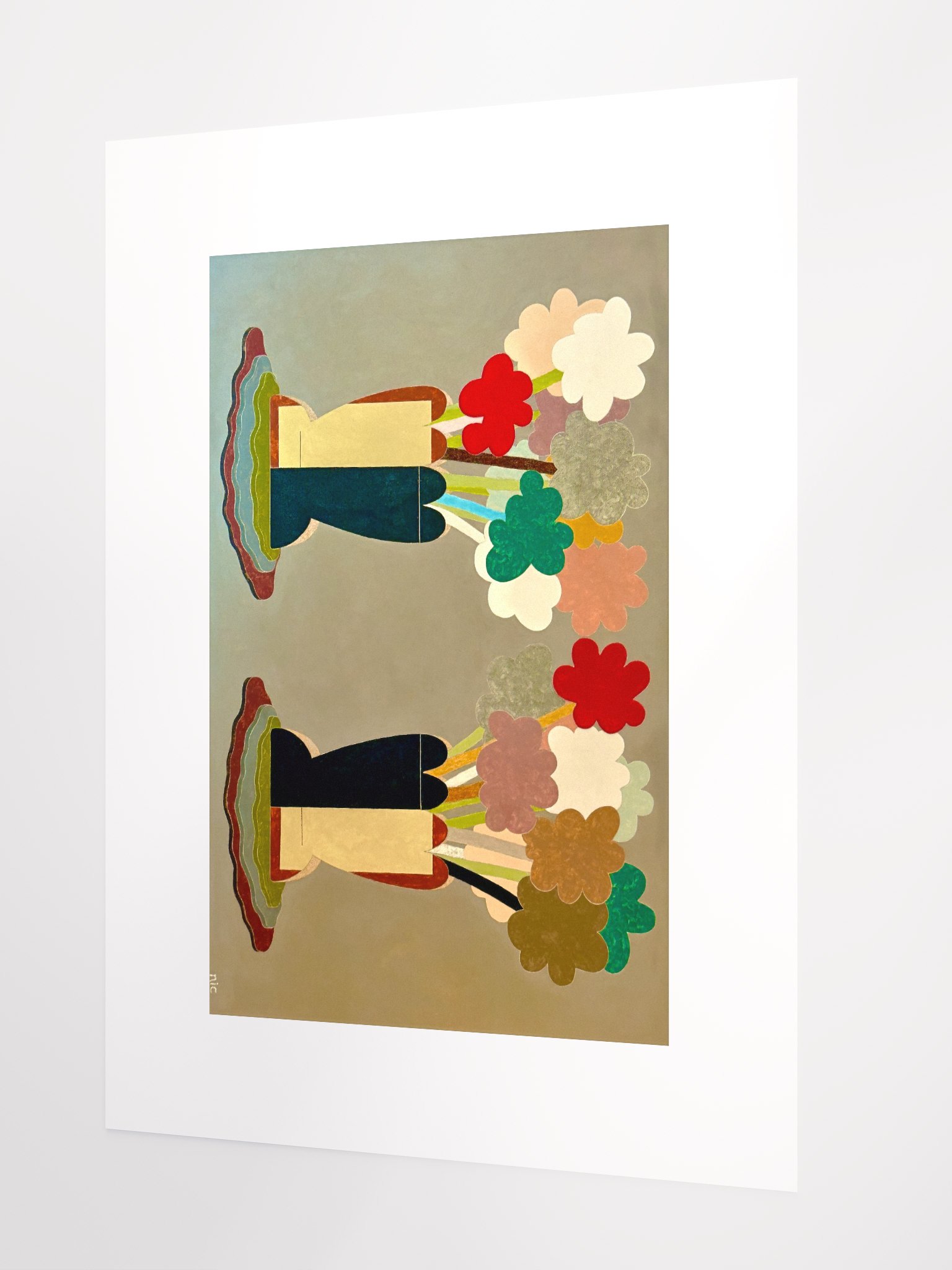Two Flowers print product image (3)