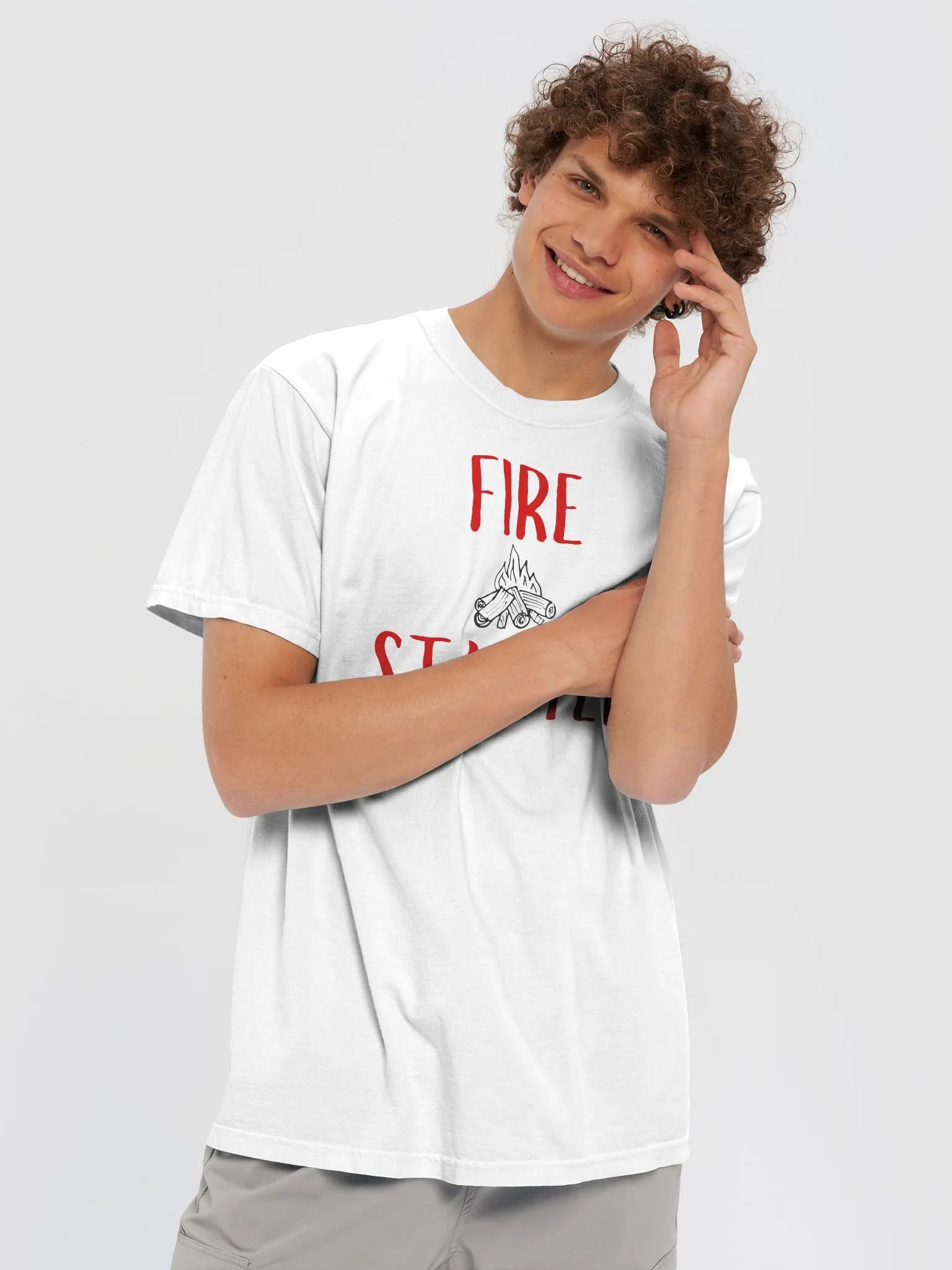 FIRE STARTER - Cotton T-Shirt product image (80)