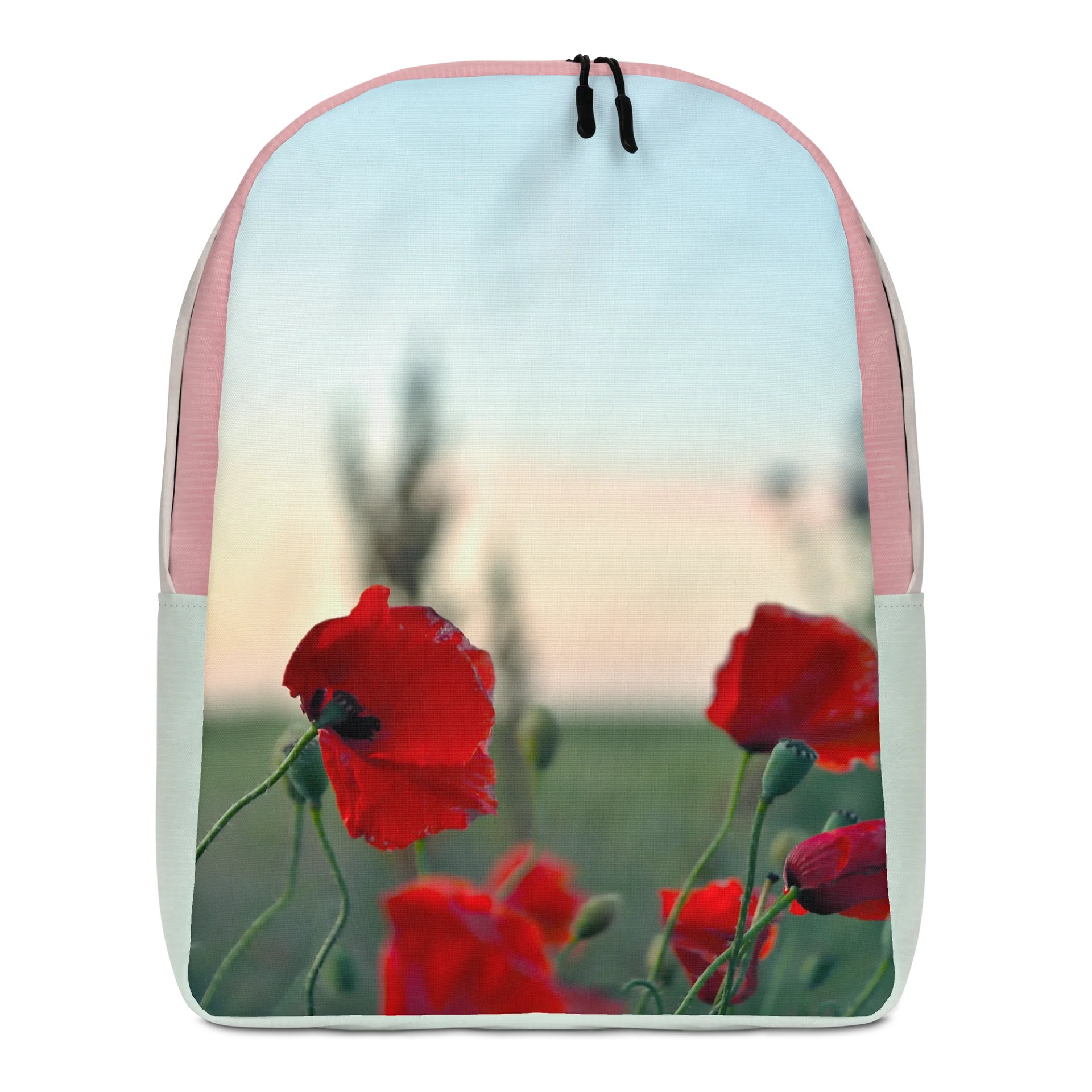 Design-backpack - Poppies in the wind (Light-colored Design) product image (3)