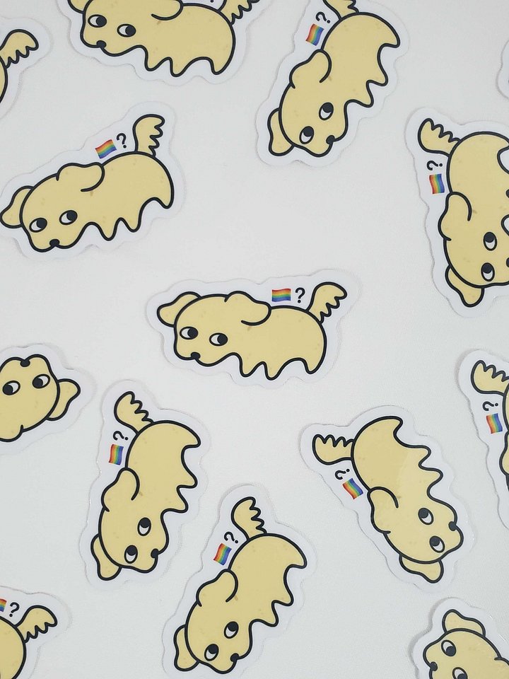 Gay? Dog Sticker product image (2)