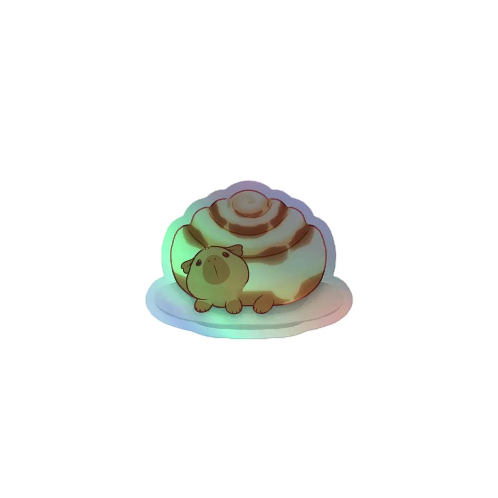 Capybara Cinn Roll Sticker product image (1)