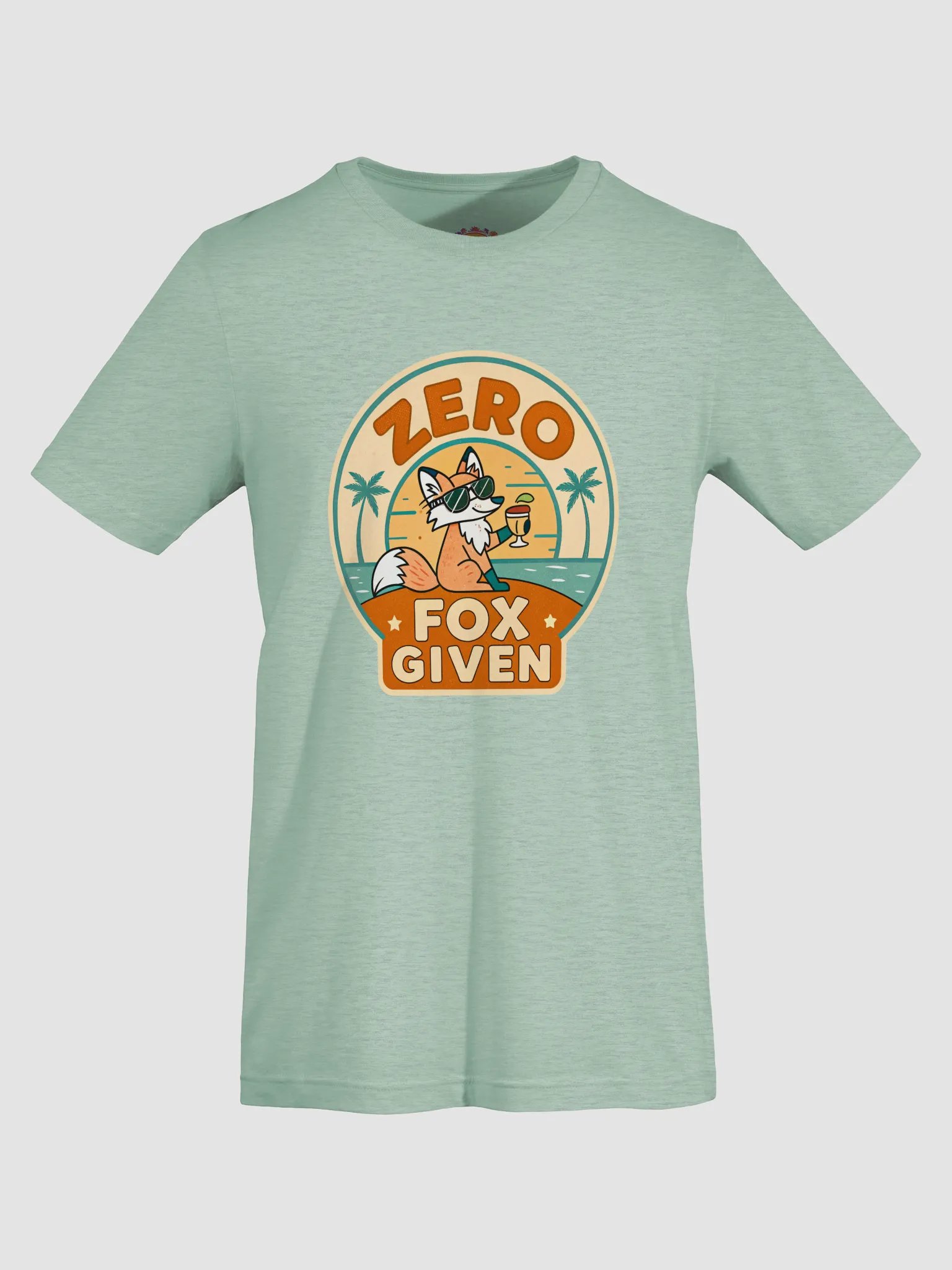 Sunset Vibes Fox Graphic T-Shirt product image (4)