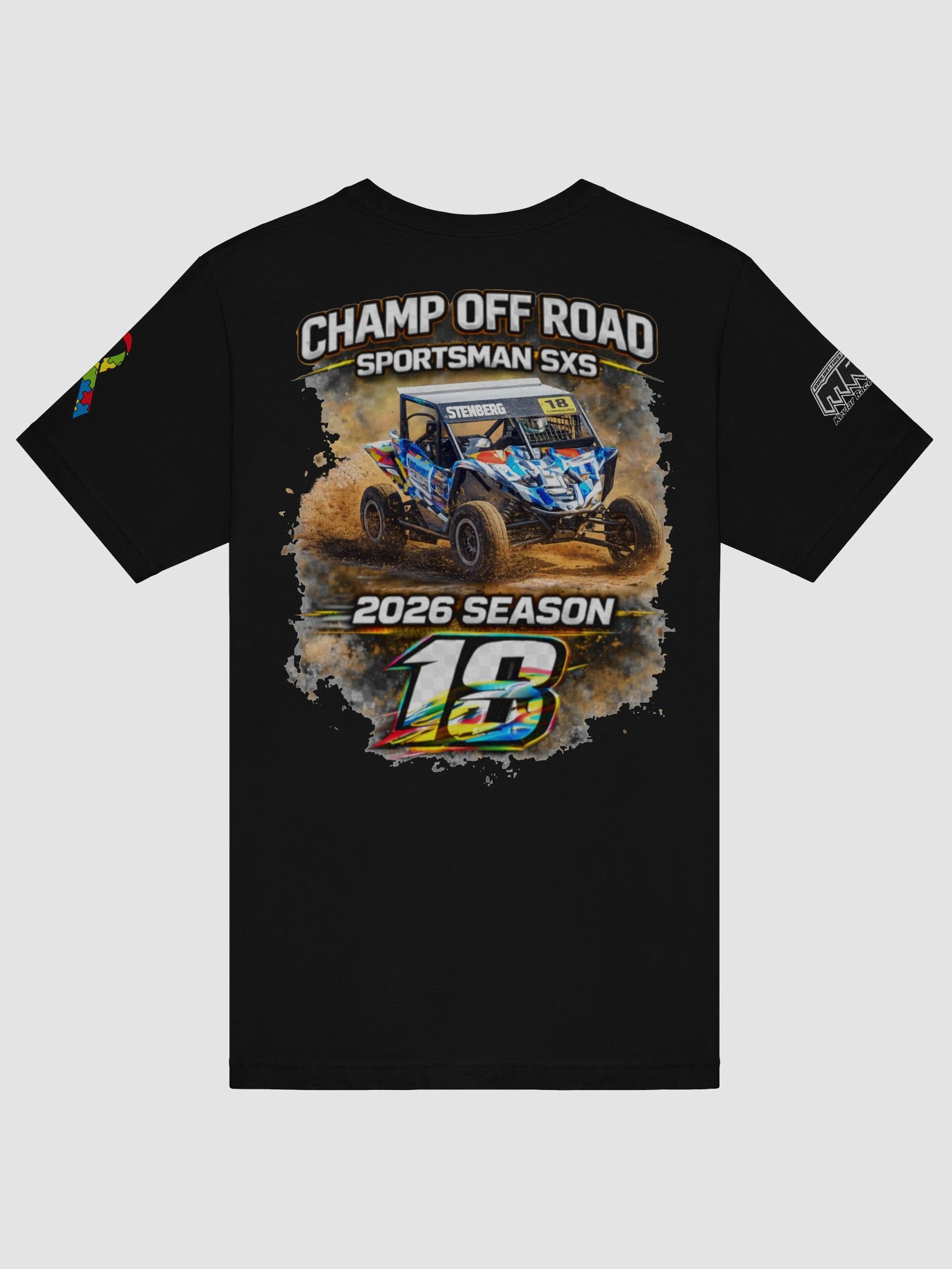 Autism Awarness #18 Racing T-Shirt 2026 product image (6)