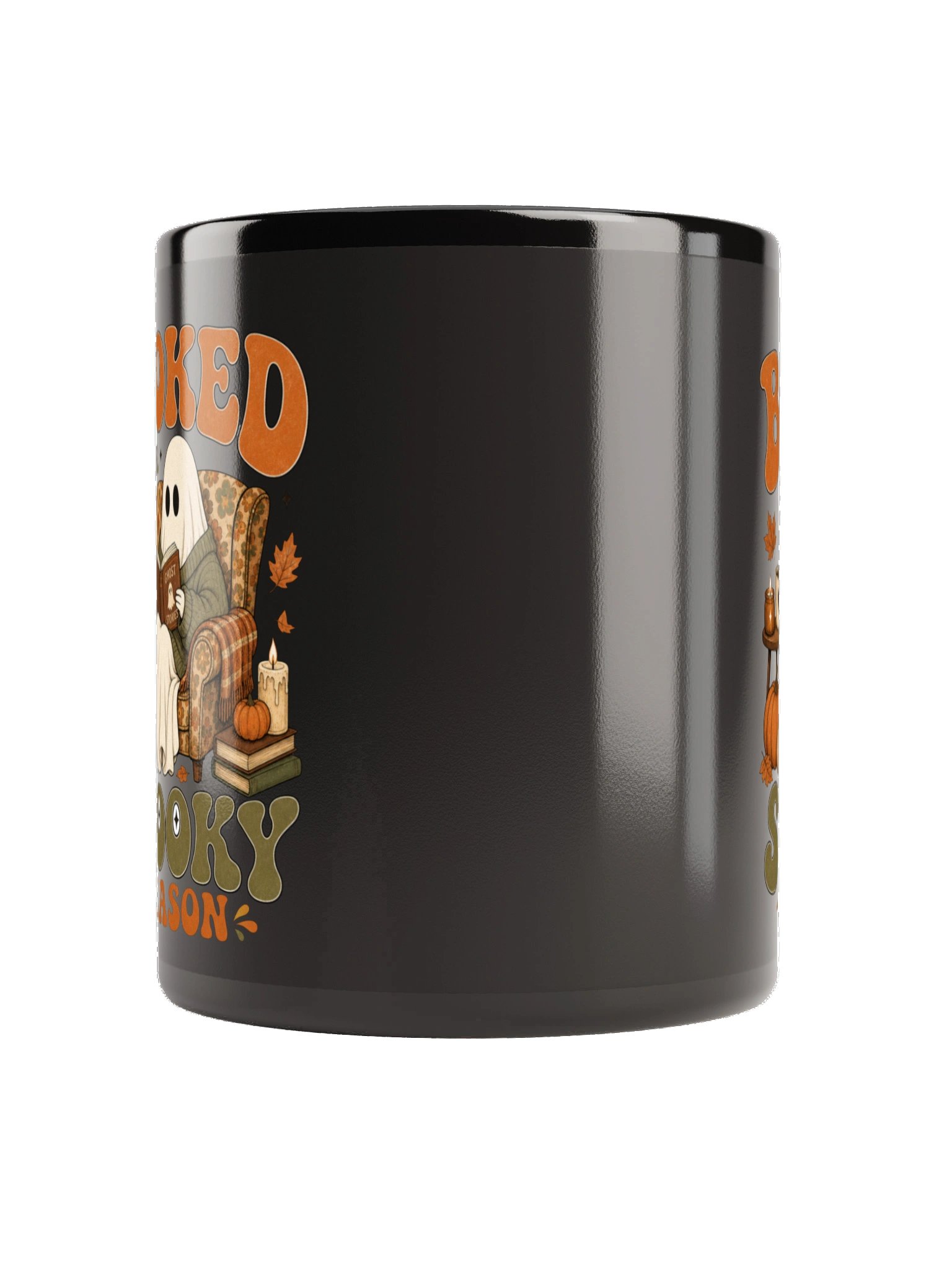Booked for Spooky Season Ghost Mug product image (4)