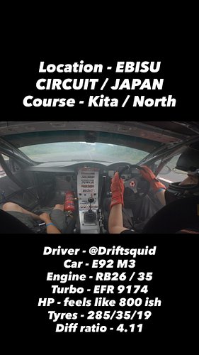 Never been able to drive north course like this before. New additions are ready to rock for Okuibuki 🥳 
This @justengineering...