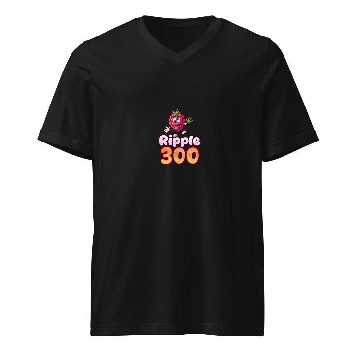 Ripple Logo V Neck T Shirt product image (1)