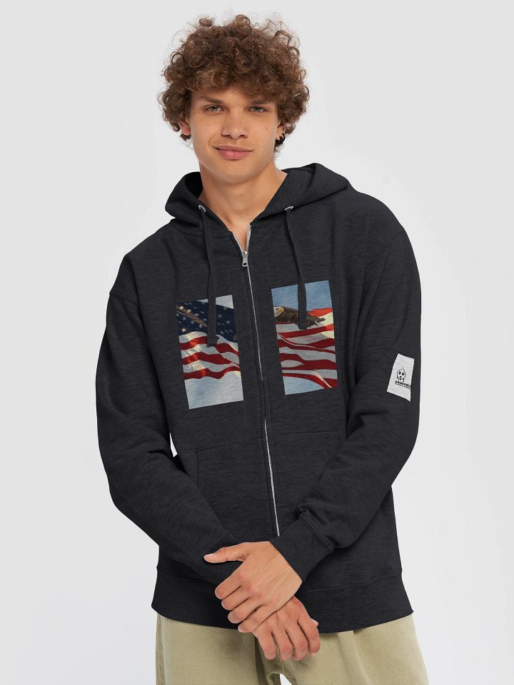 Patriotic Flight Fleece Zip-Up Hoodie product image (1)