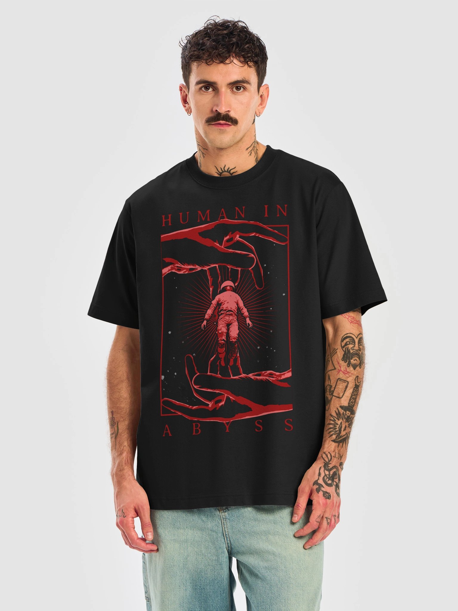 Human in the Abyss Graphic Tee product image (5)