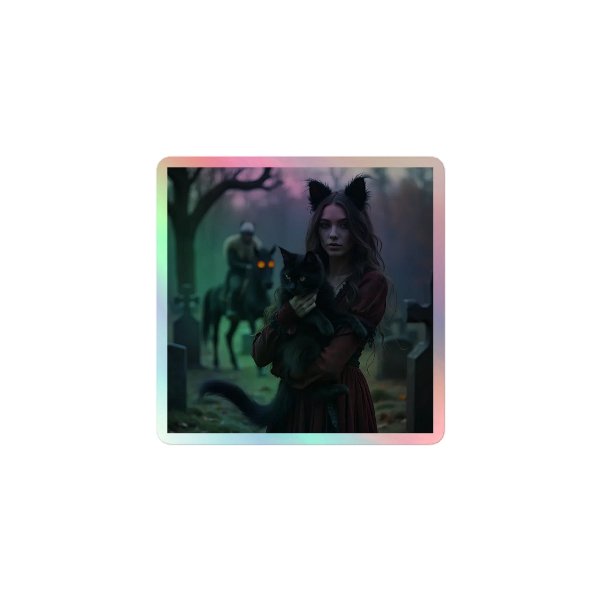 Watcher of the Fog Holographic Sticker product image (1)