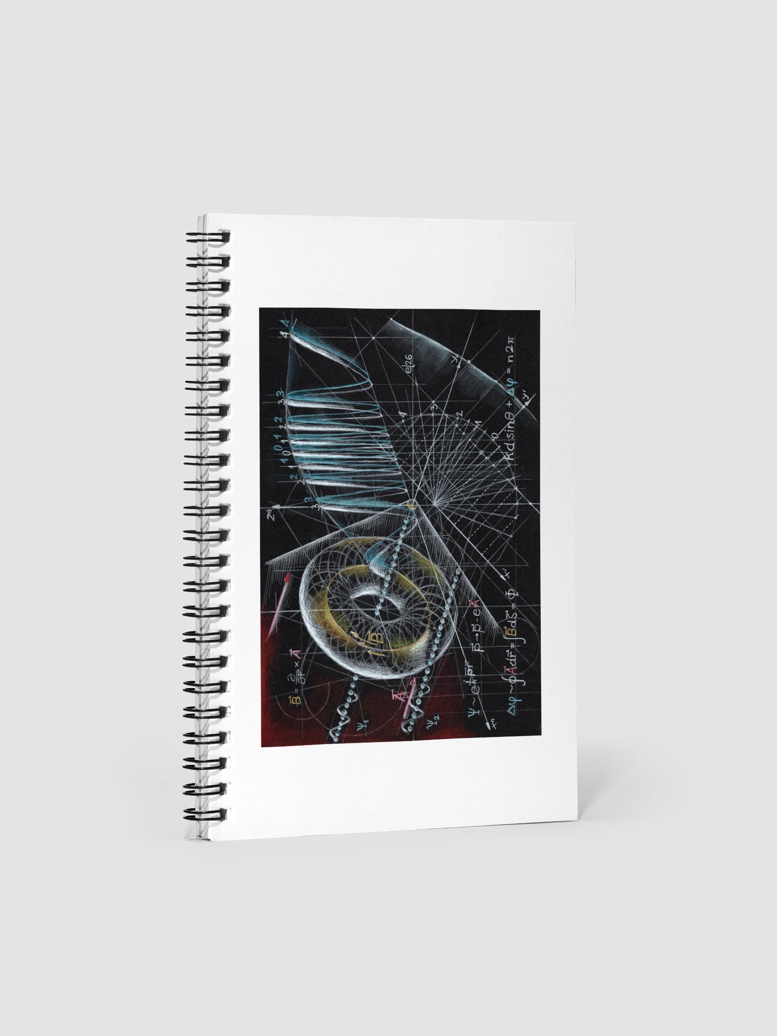 Geometric Physics Art Notebook 3: Aharanov-Bohm Effect and Motion of the Motion of the Gyroscope product image (4)