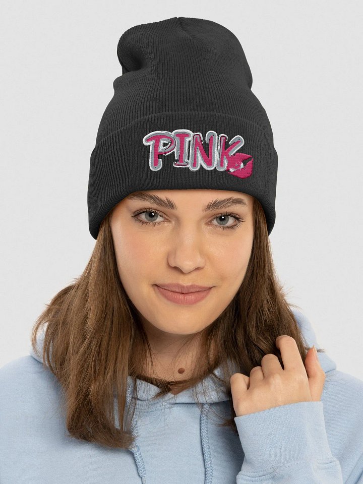 Pucker Up Pink | Cuffed Beanie product image (2)