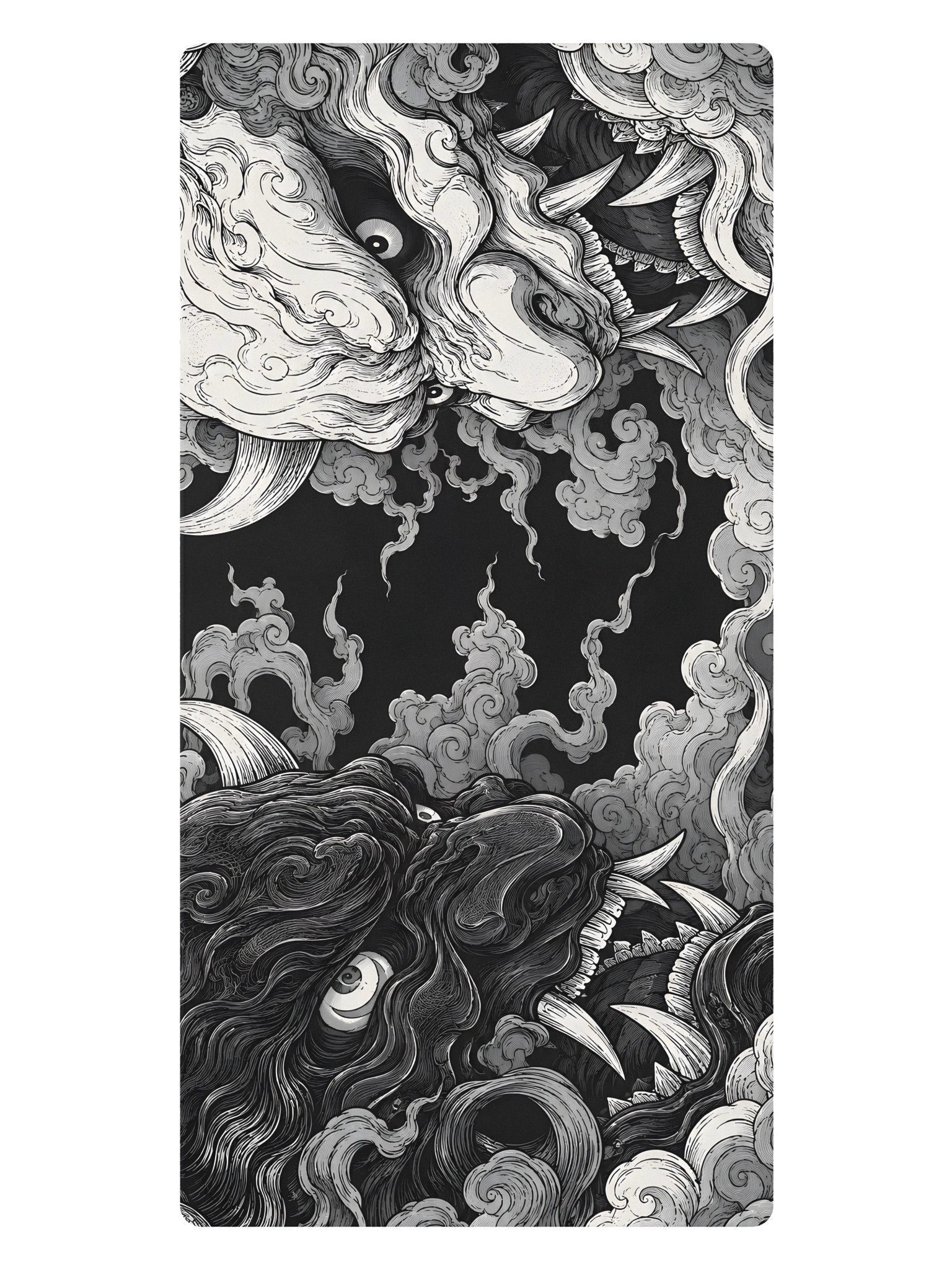 Twin Oni | OniDeskt Mouse Pad product image (2)