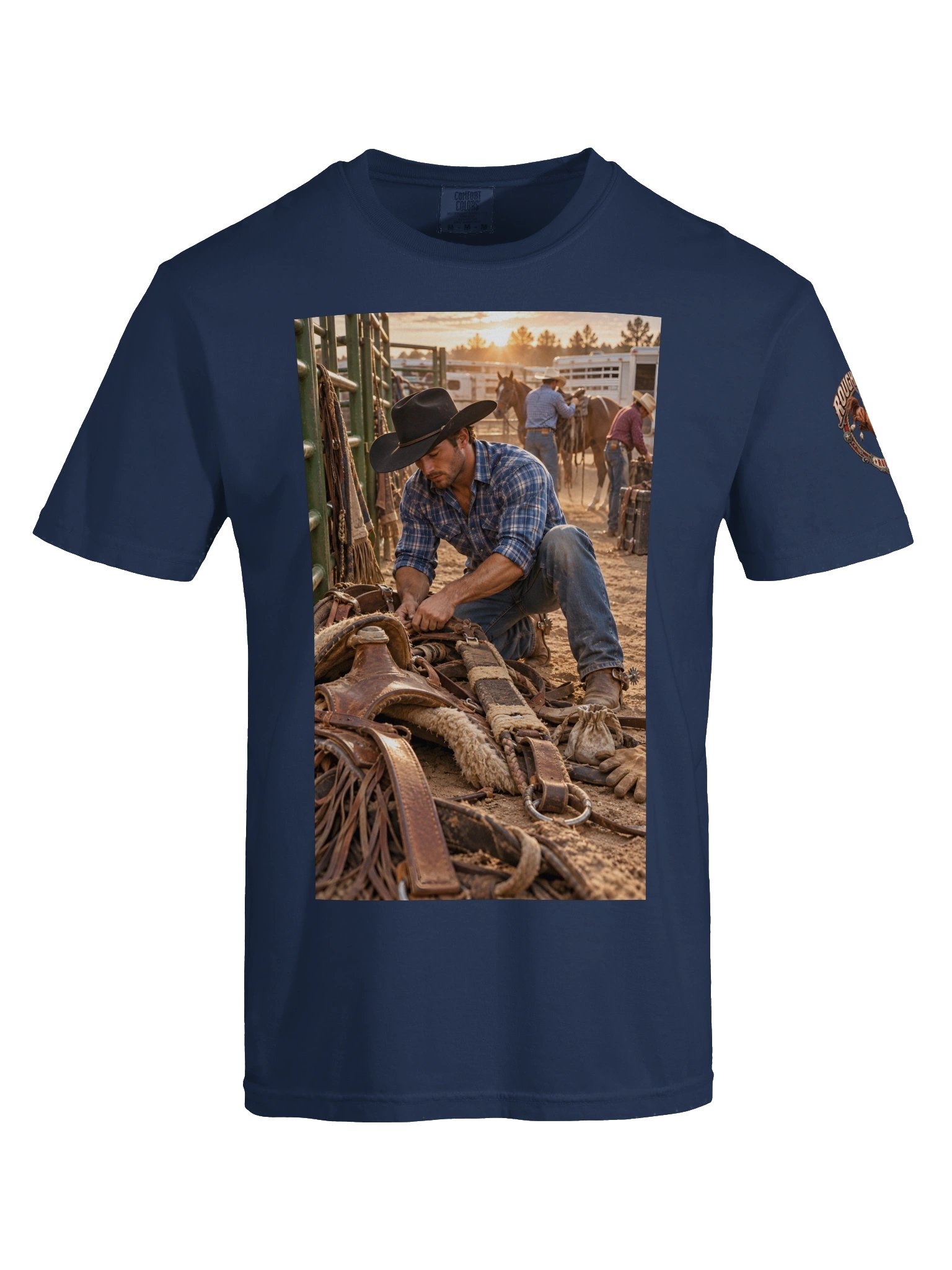 Saddle Bronc Rigged & Ready T-Shirt | ROUGHSTOCK RODEO™ product image (29)