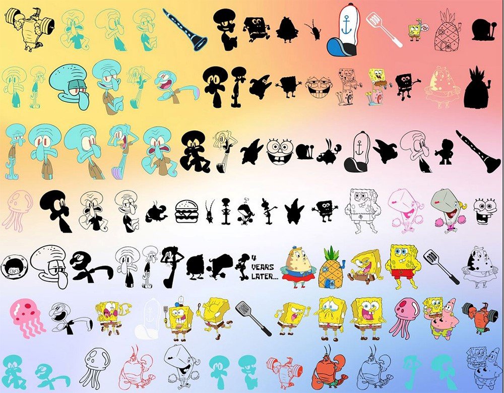 400+ SpongeBob SVG Bundle for Cricut | SpongeBob PNG, DXF, EPS | SpongeBob Clipart Instant Download product image (5)