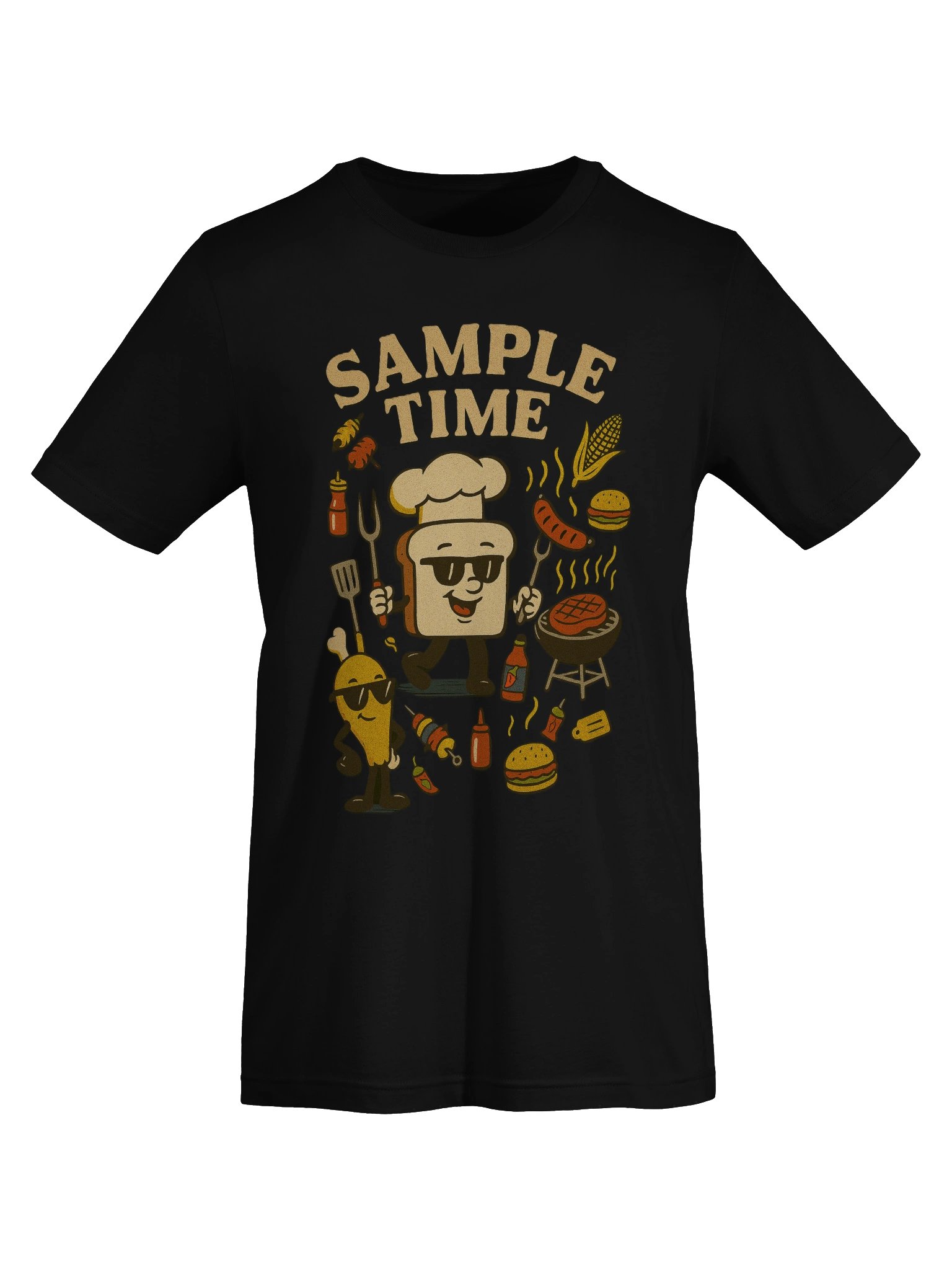 Fun Foodie BBQ T-Shirt product image (57)