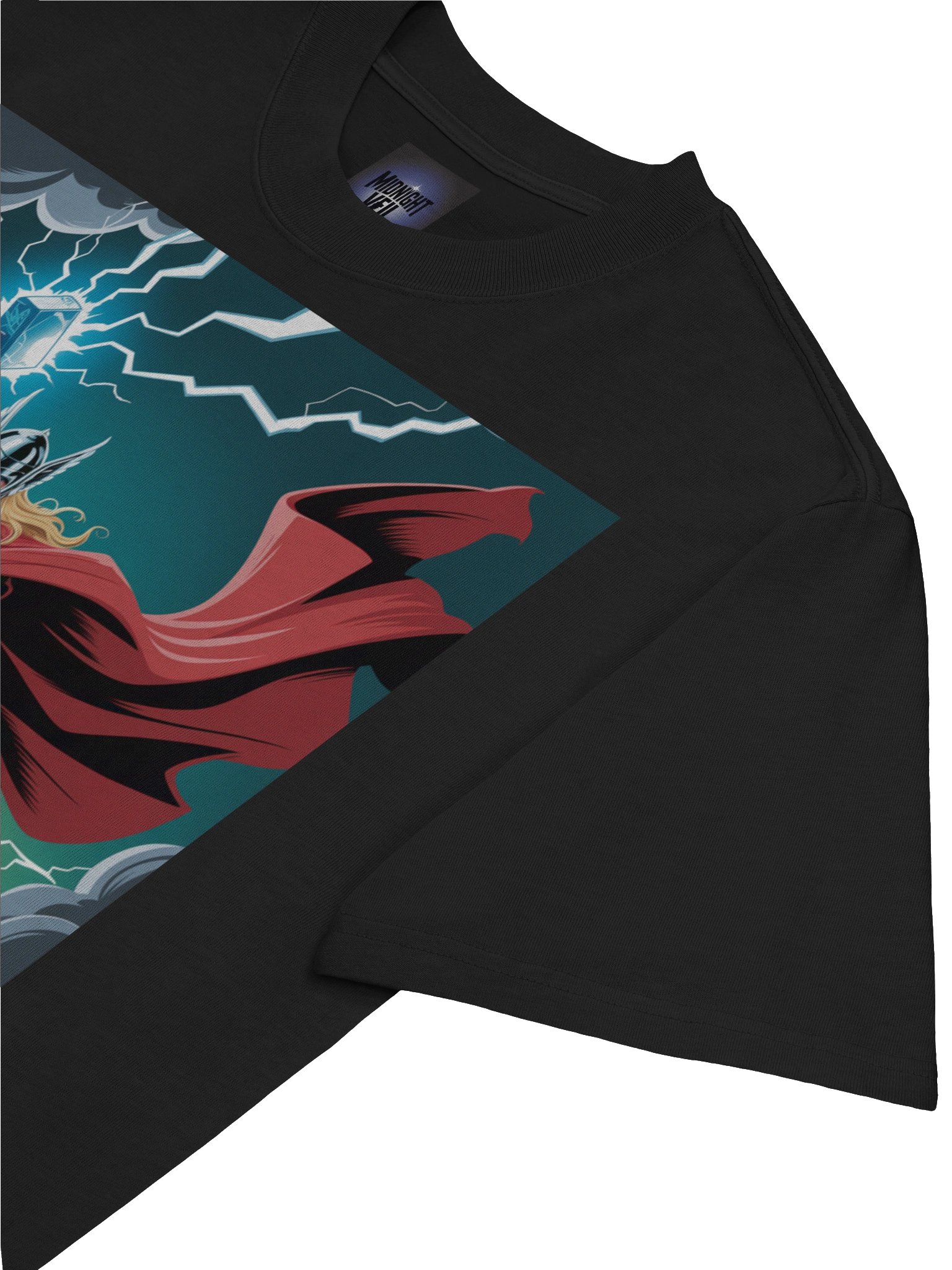 Thor Thunderlord's Stand Oversized Faded T-Shirt product image (7)