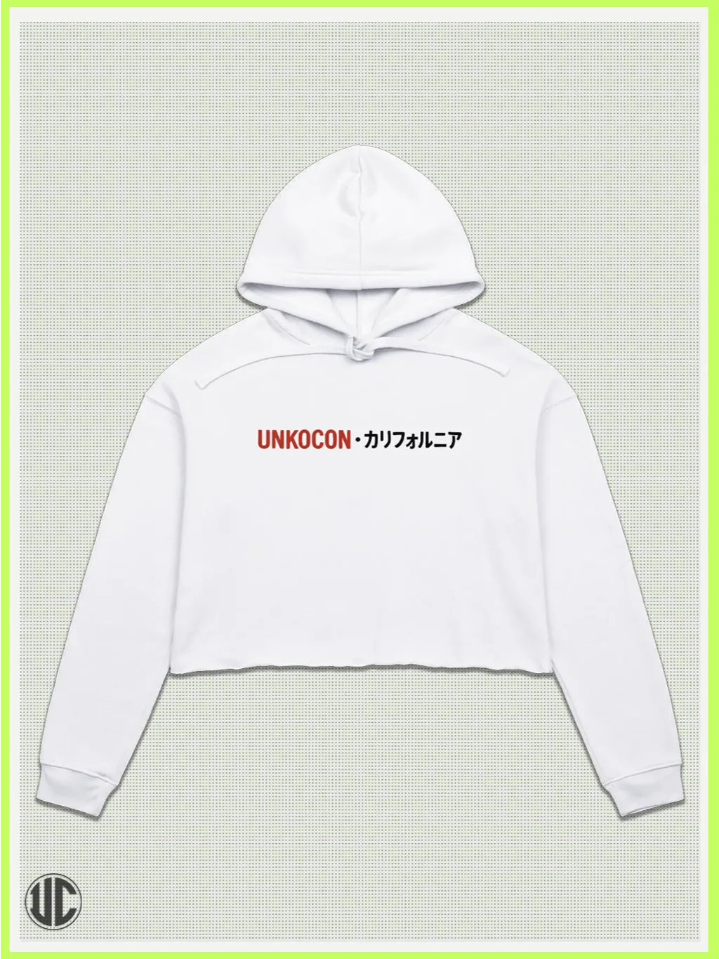 UnkoCon – Ventura CA Surfer Crop Hoodie product image (2)