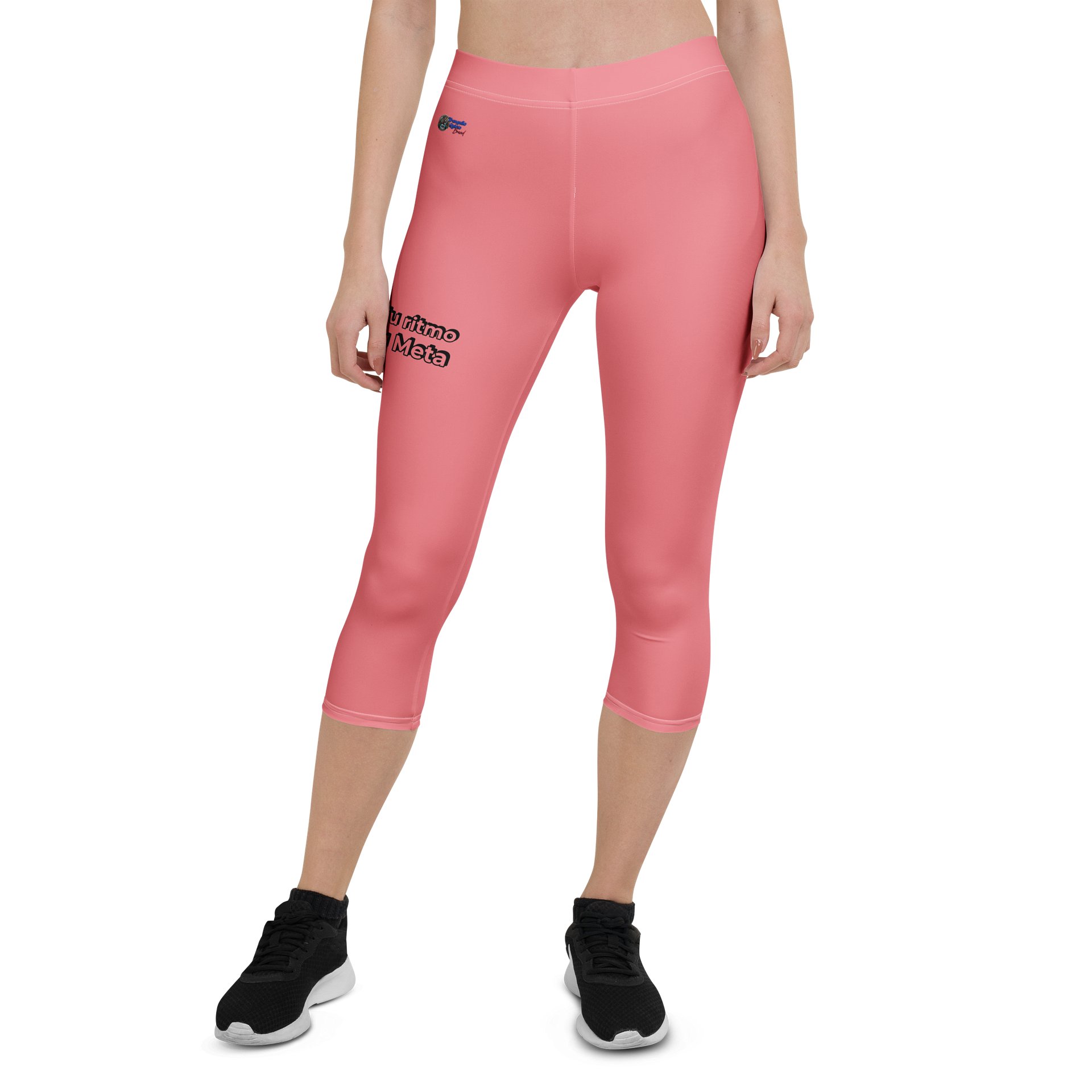 Pink Tu Ritmo • Tu Meta Capri Leggings Tranquilo Quieto Brand product image (1)