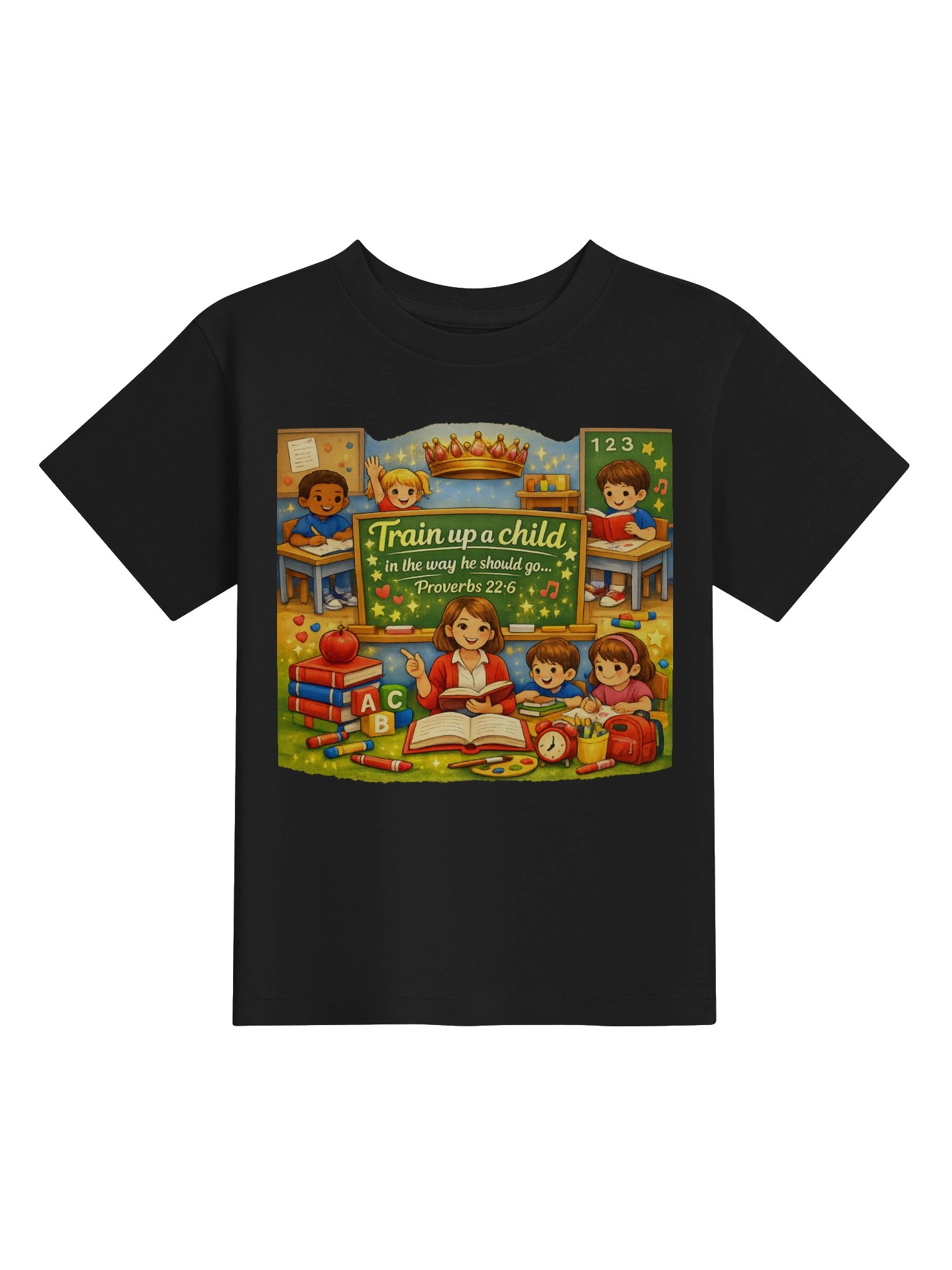 Proverbs 22:6 Classroom Toddler Tee product image (4)