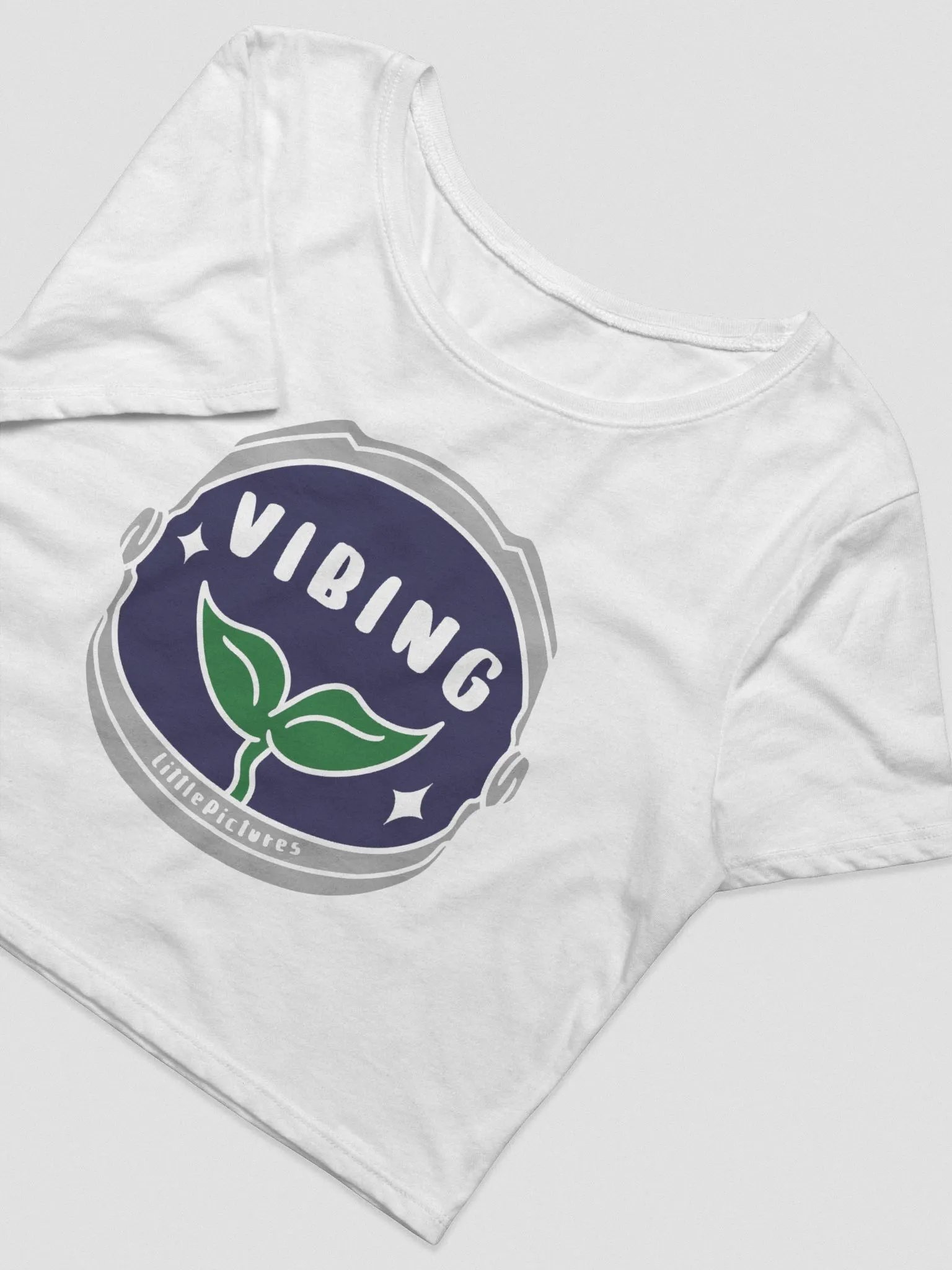 Vibing Crop Tee product image (3)