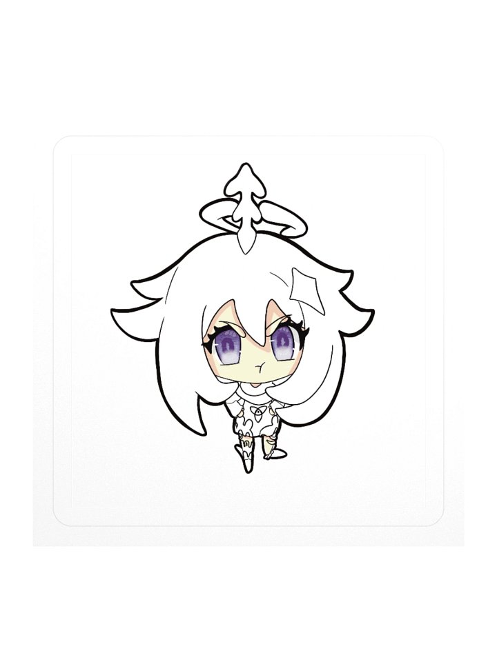 Paimon Hand on Hips Chibi Sticker product image (2)