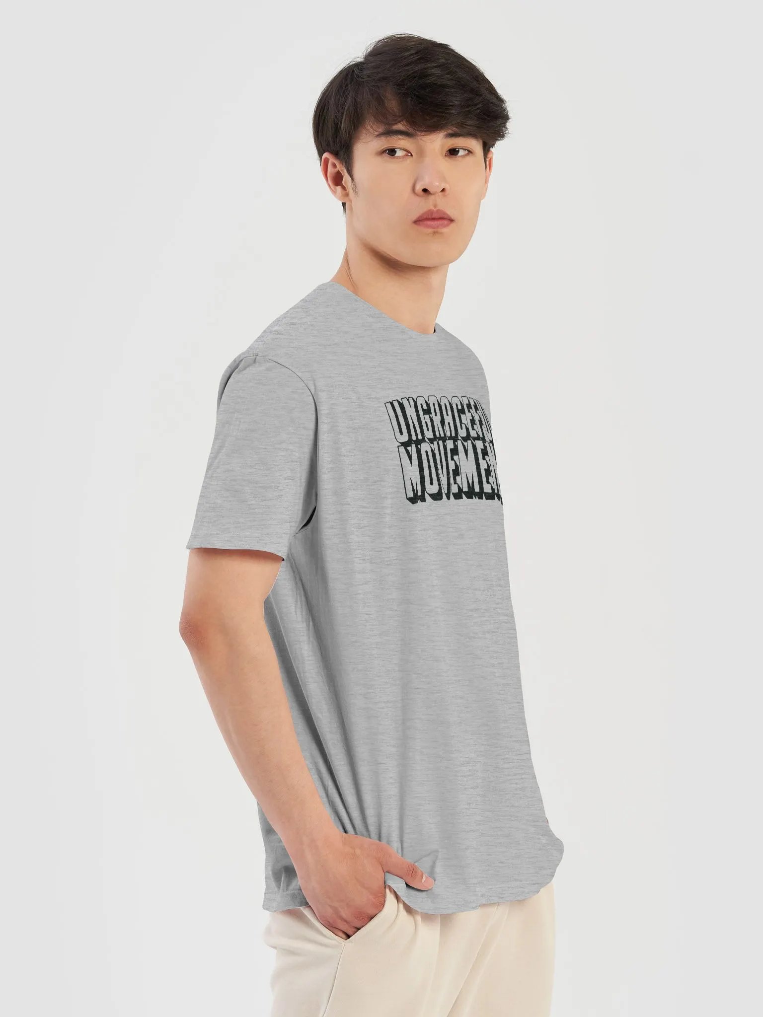 Titles Tee Grey product image (5)