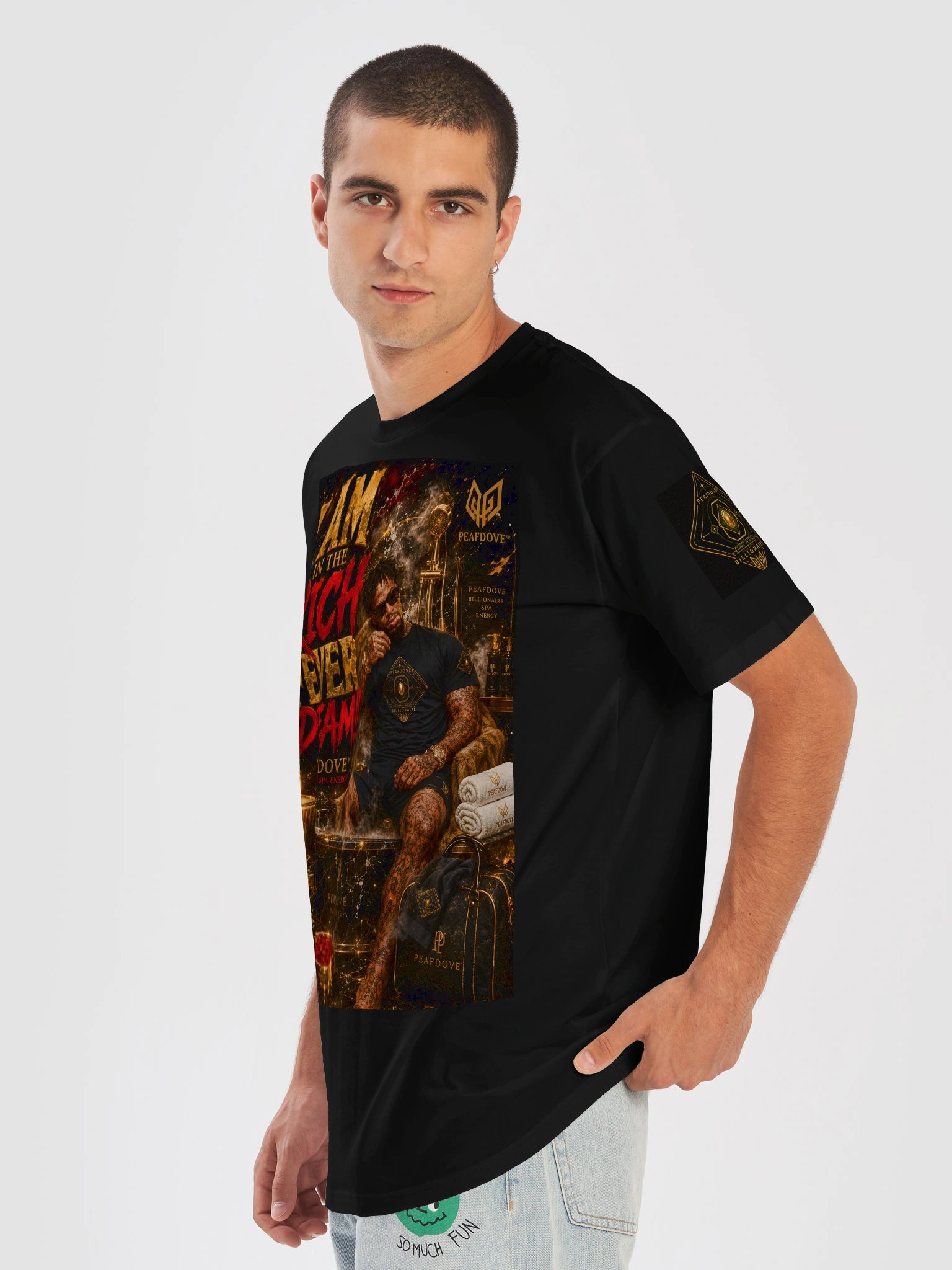 PEAFDOVE® RICH FEVER DREAM TEE product image (5)