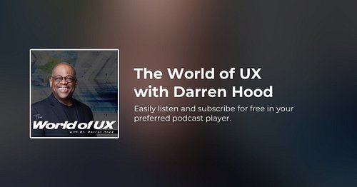 Interested in easy access to The World of UX podcast? Check out this new episode player.

https://player.captivate.fm/show/b4...