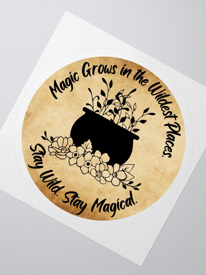 Grow Some Magic Sticker product image (5)