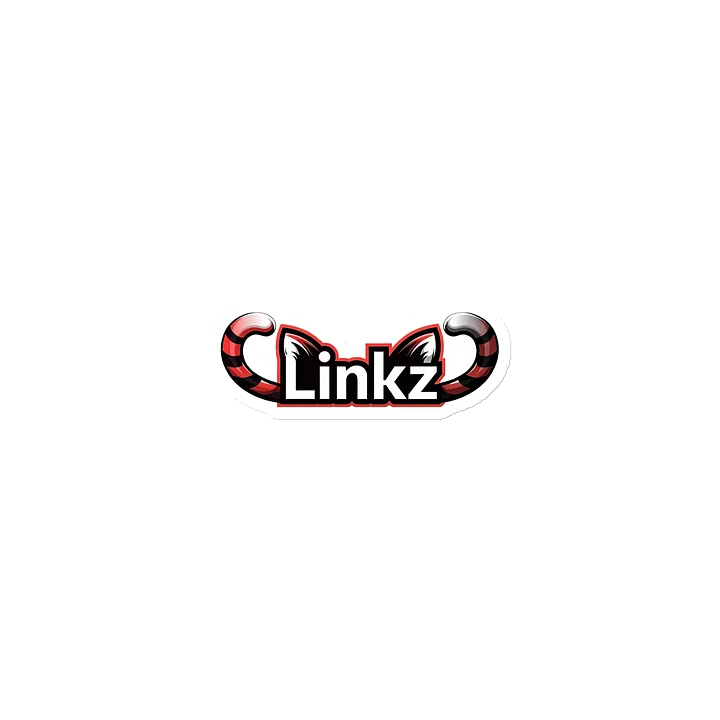 Linkz Twin Tails Logo Die-Cut Magnet product image (1)