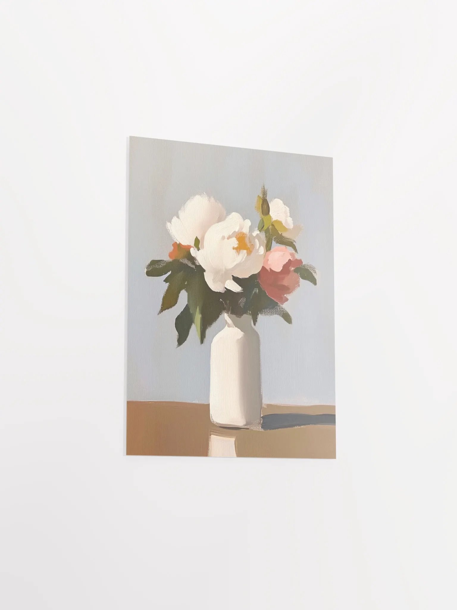 Modern Farmhouse: Peonies Vase I Art Print product image (17)