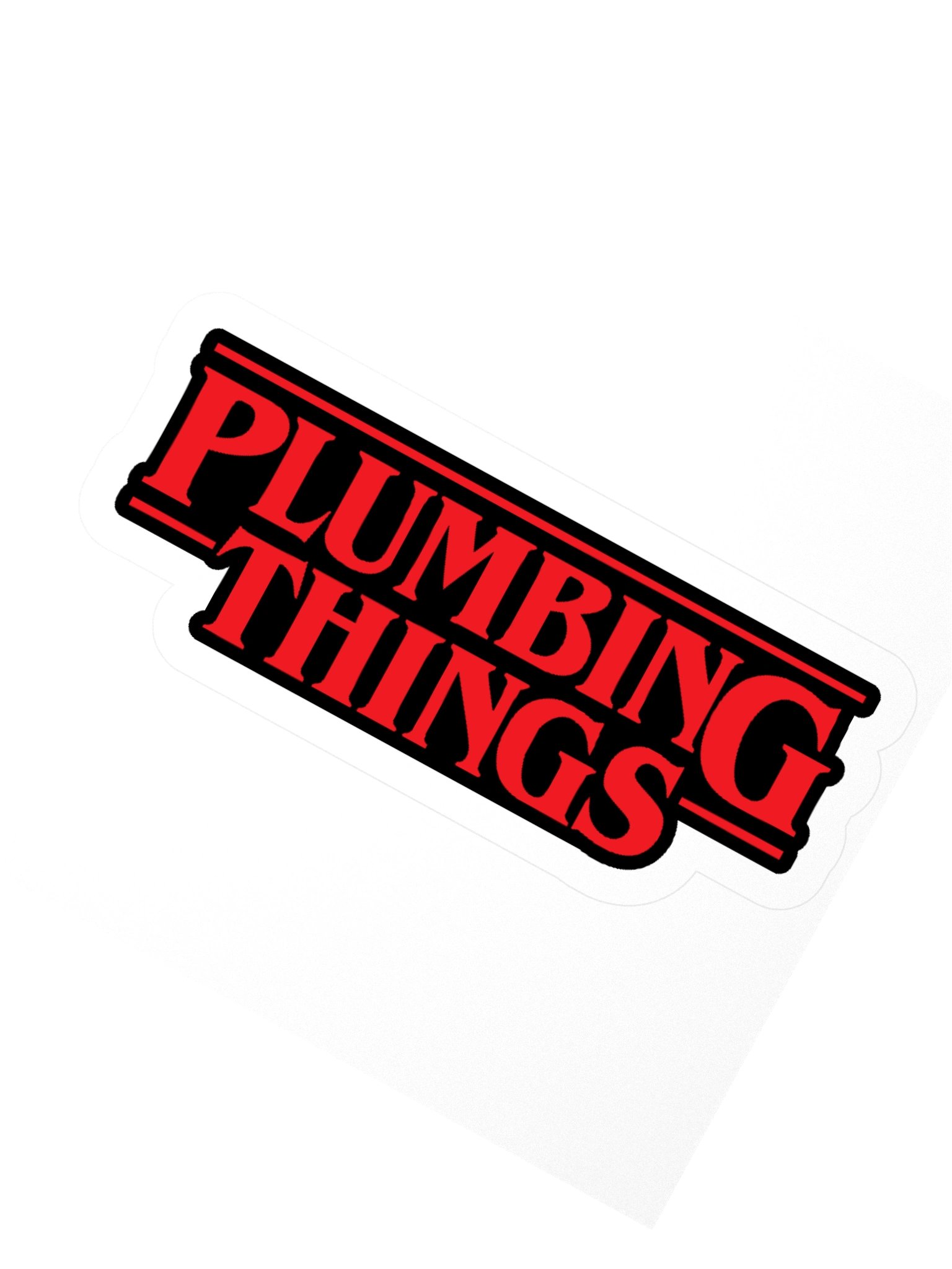 PLUMBING THINGS STICKER product image (3)