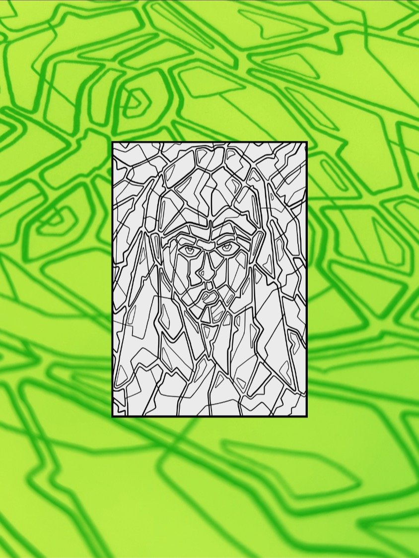 Rocky Colouring Page product image (1)