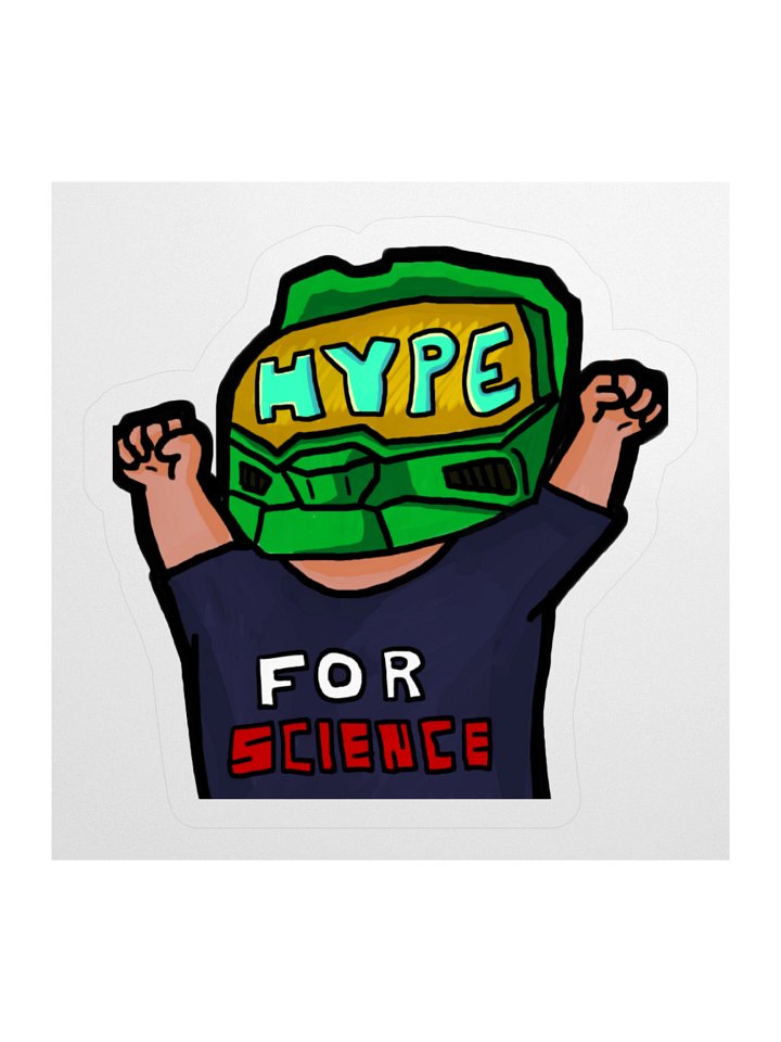 Hyped Buddy Sticker product image (1)