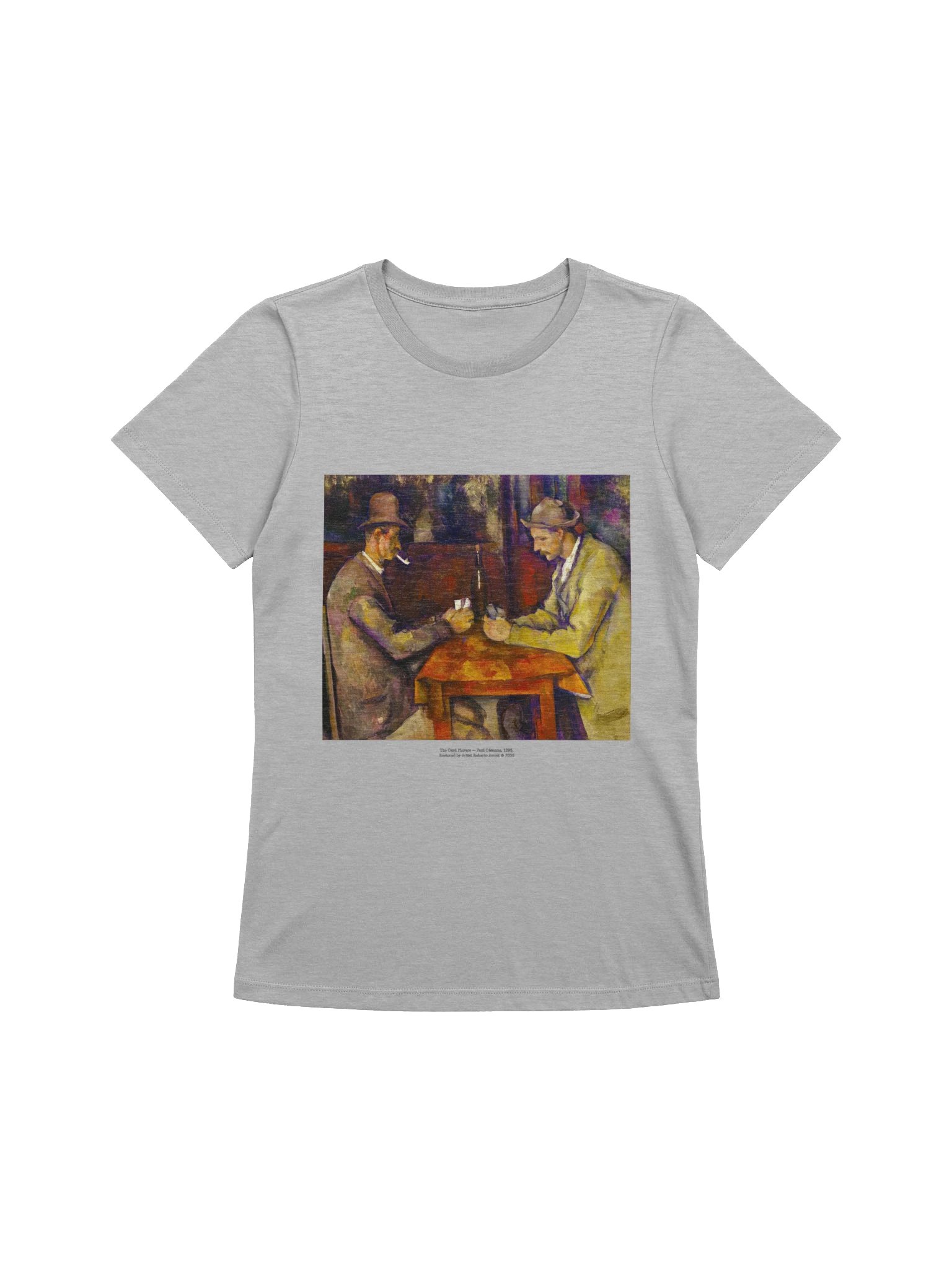 The Card Players — Women's T-Shirt product image (1)