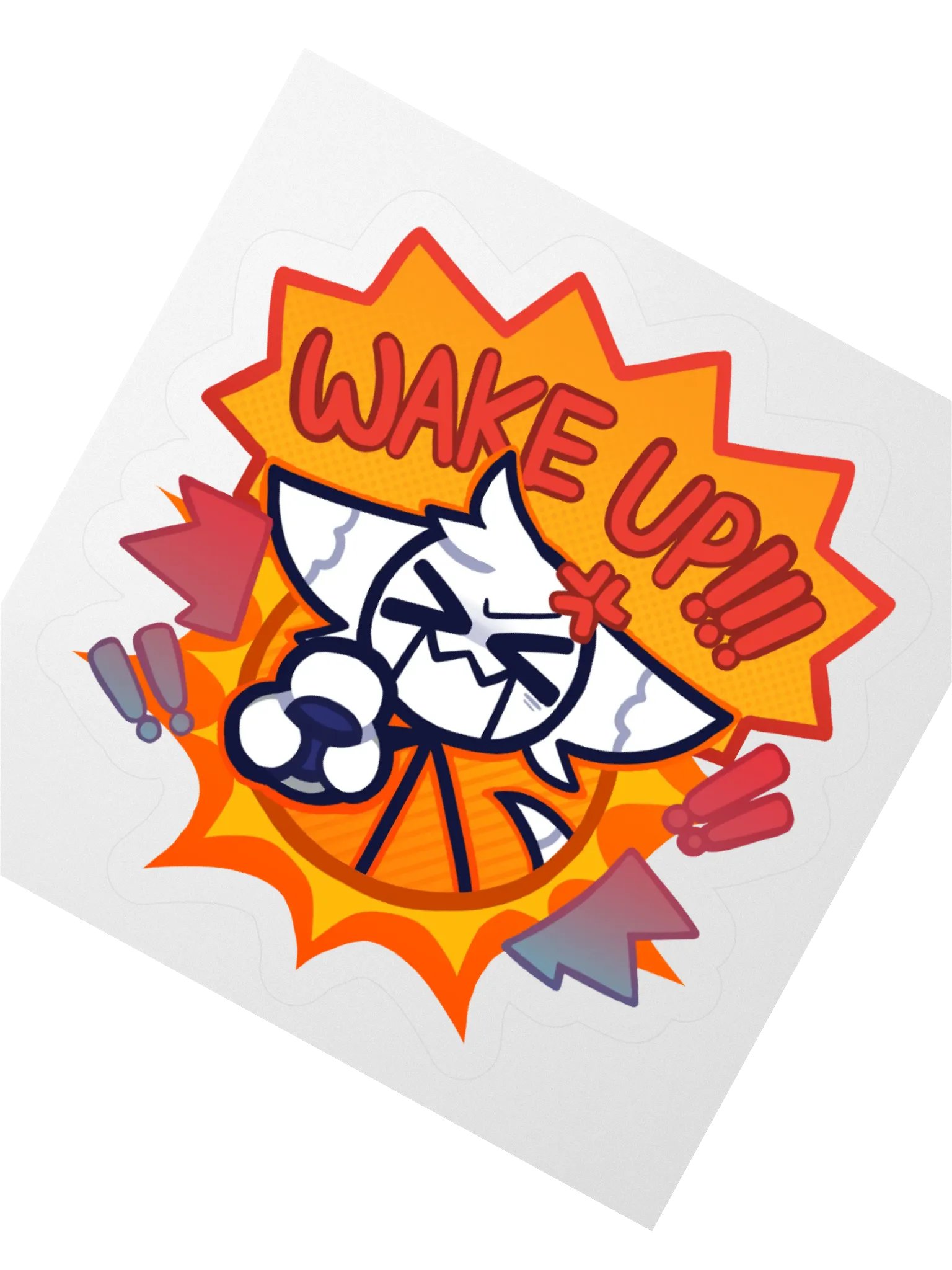 WAKE UP!!! Sticker product image (6)
