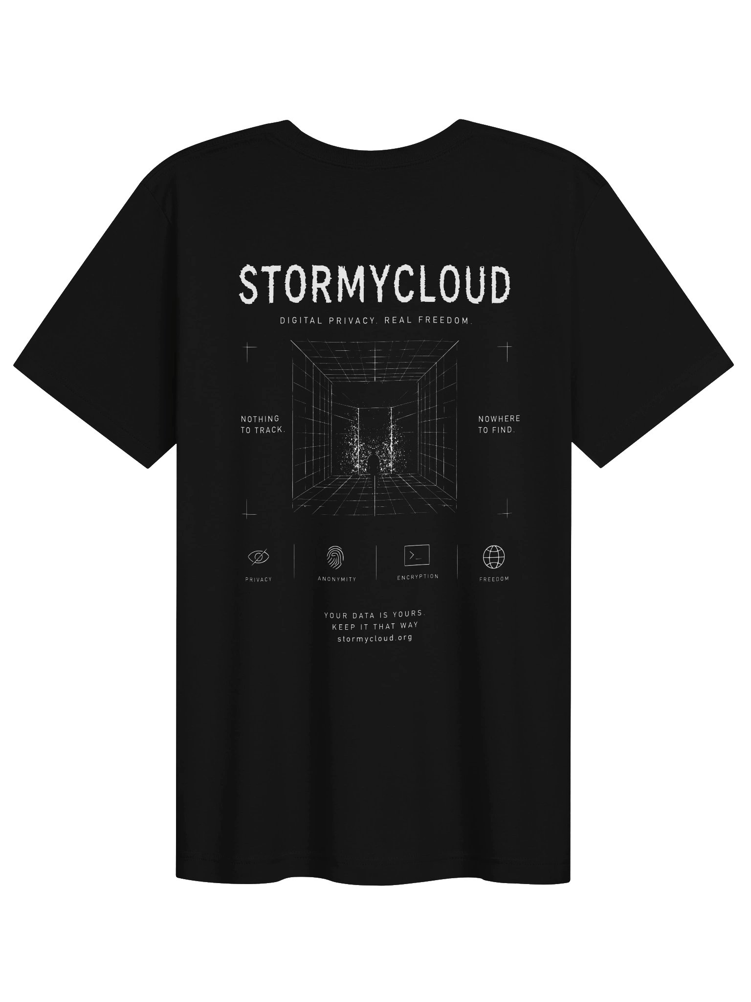 Vanish — Digital Privacy Tee product image (2)