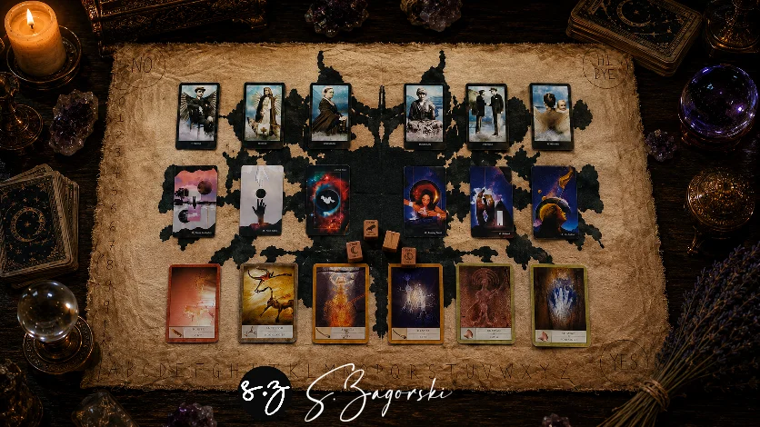 SLEEPY HOLLOW | 1/1 Original Canvas | Scrying & Spirit Divination Mat product image (4)