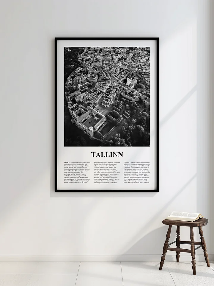 Tallinn 03 Newspaper Poster product image (2)