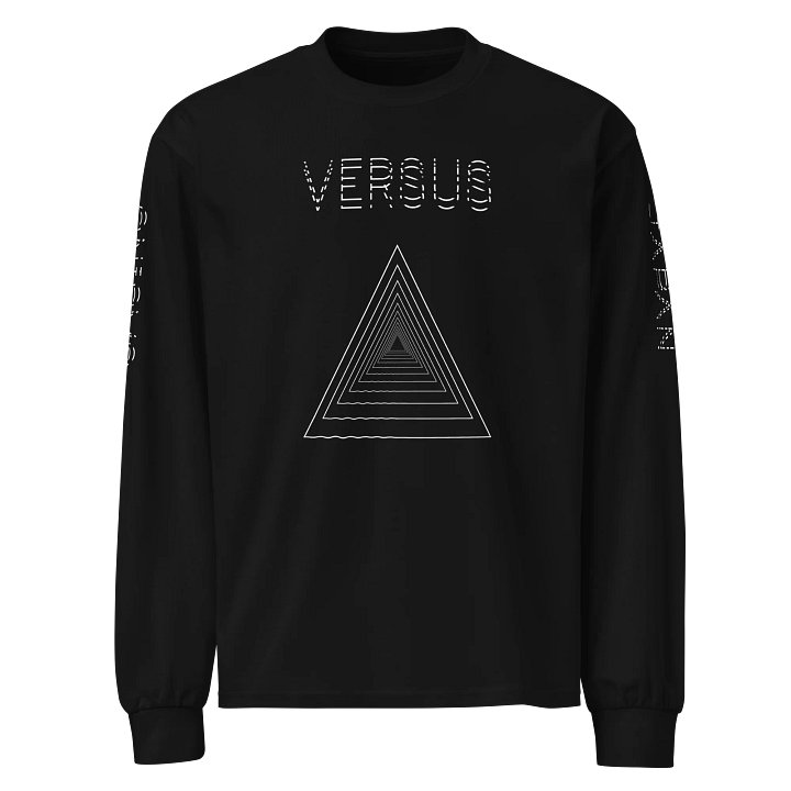 CASINO VERSUS JAPAN - Black Unisex Heavyweight Long Sleeve Shirt product image (1)