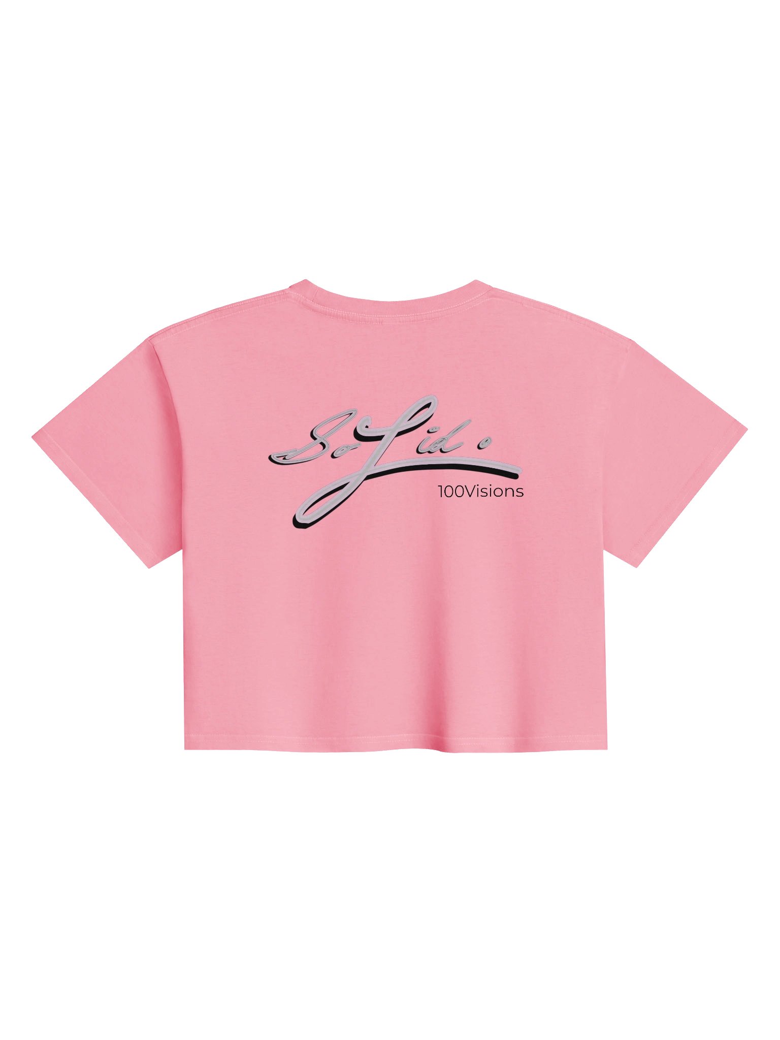 Solid Through It All V1 Crop Top product image (3)