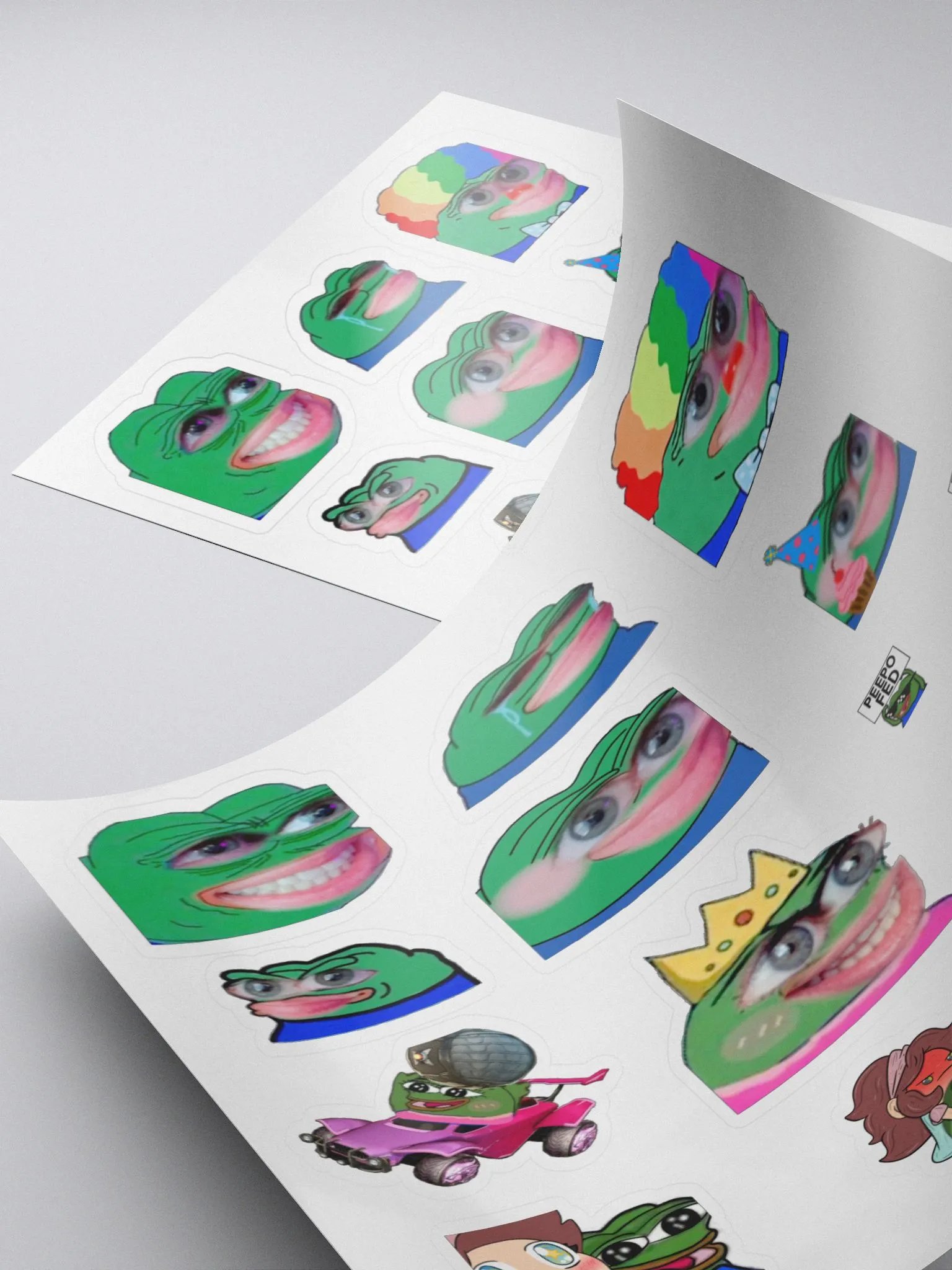 Peepo Federation sticker set product image (4)